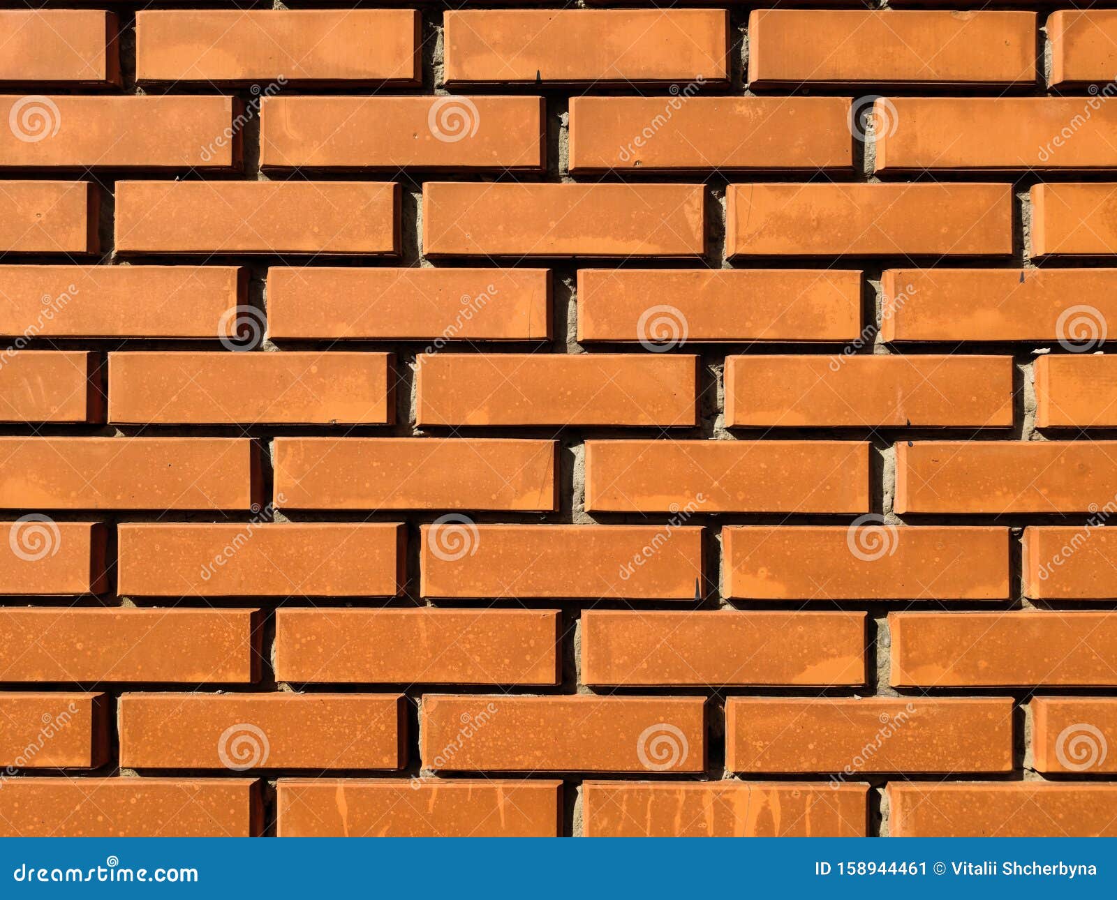 Brick Wall Architecture Block Background Stock Image Image of