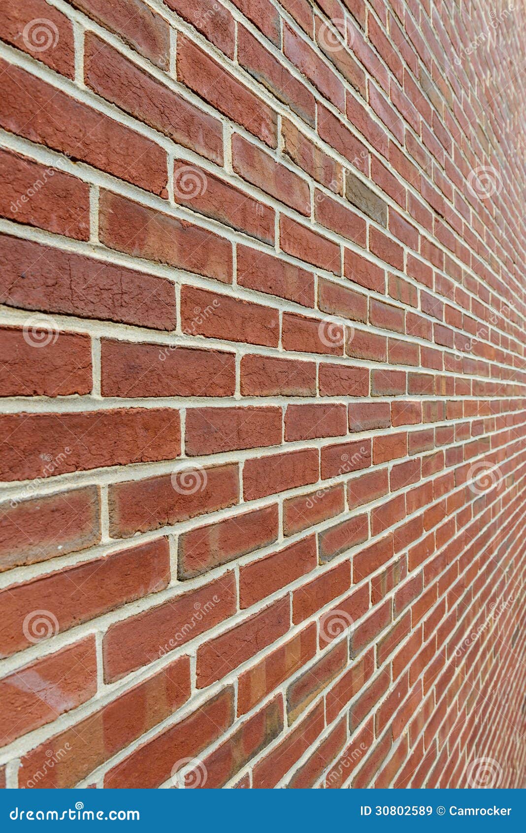 brick wall with diminishing perspective