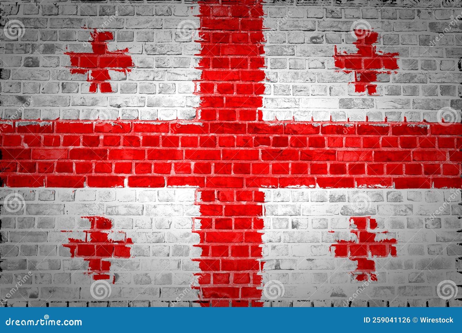 Brick Wall stock illustration. Illustration of national 259041126