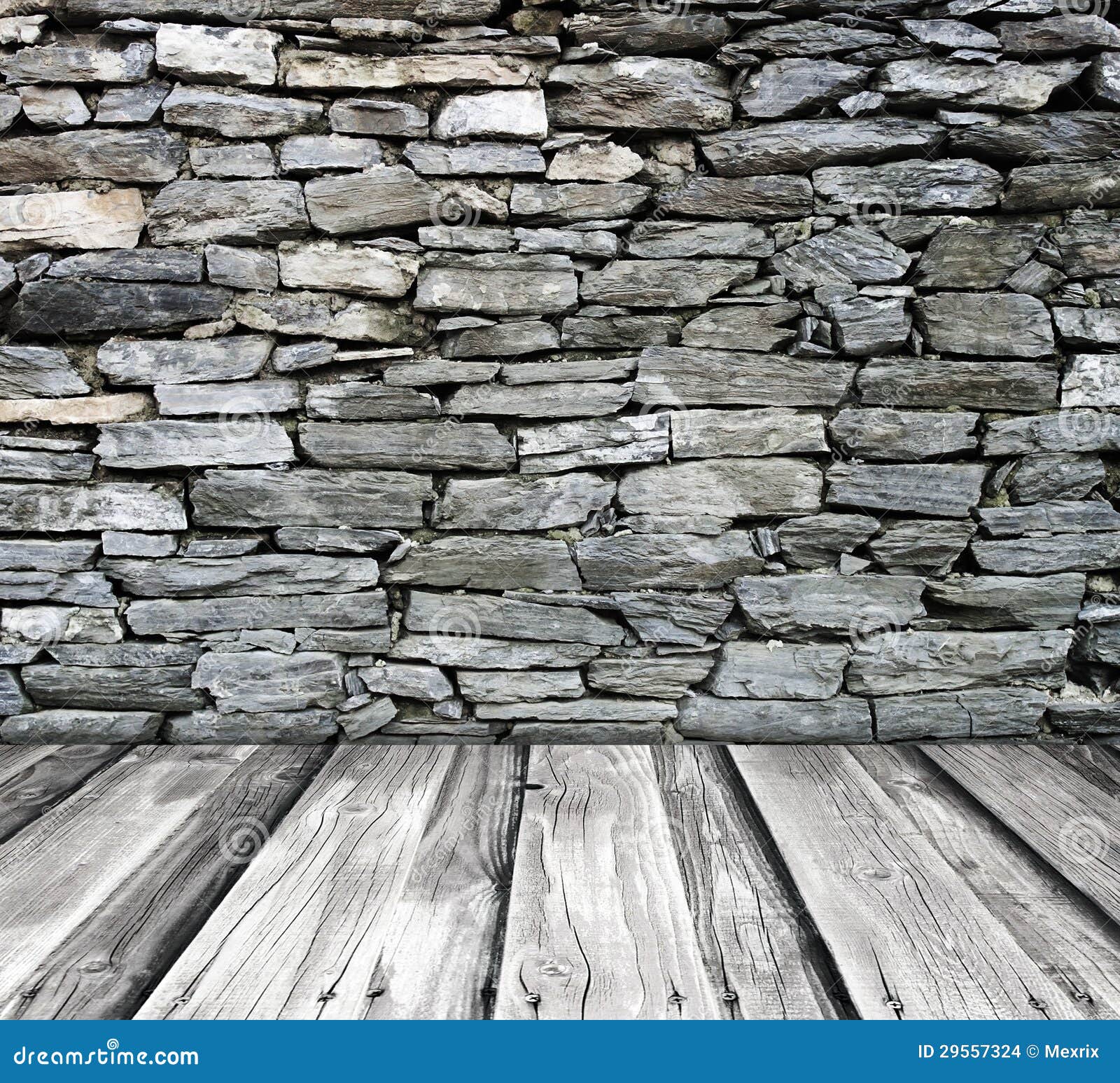 Brick wall interior stock photo. Image of corner, design - 29557324