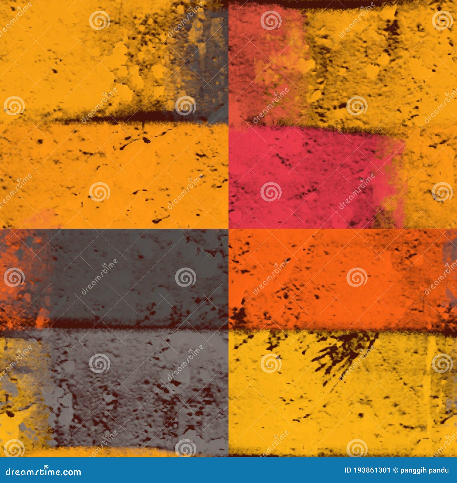 Brick Wall Paint Art with Colorful Concept Stock Image Image of