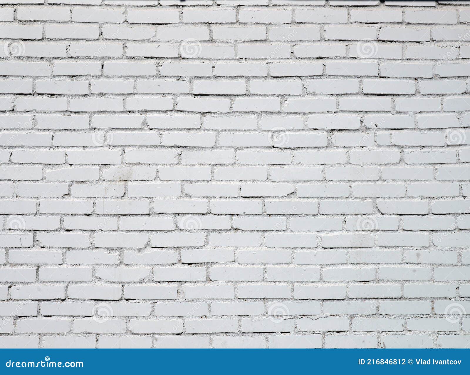 Brick Wall Painted with White Paint Stock Photo Image of surface