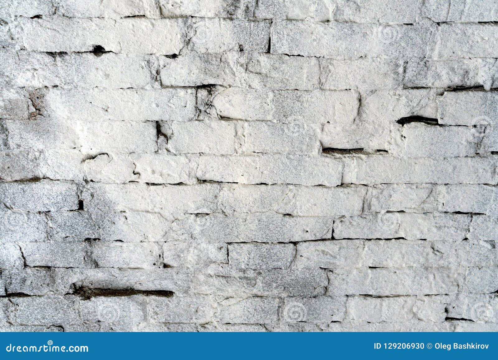 Brick Wall Painted White Paint. Stock Photo Image of detail, building
