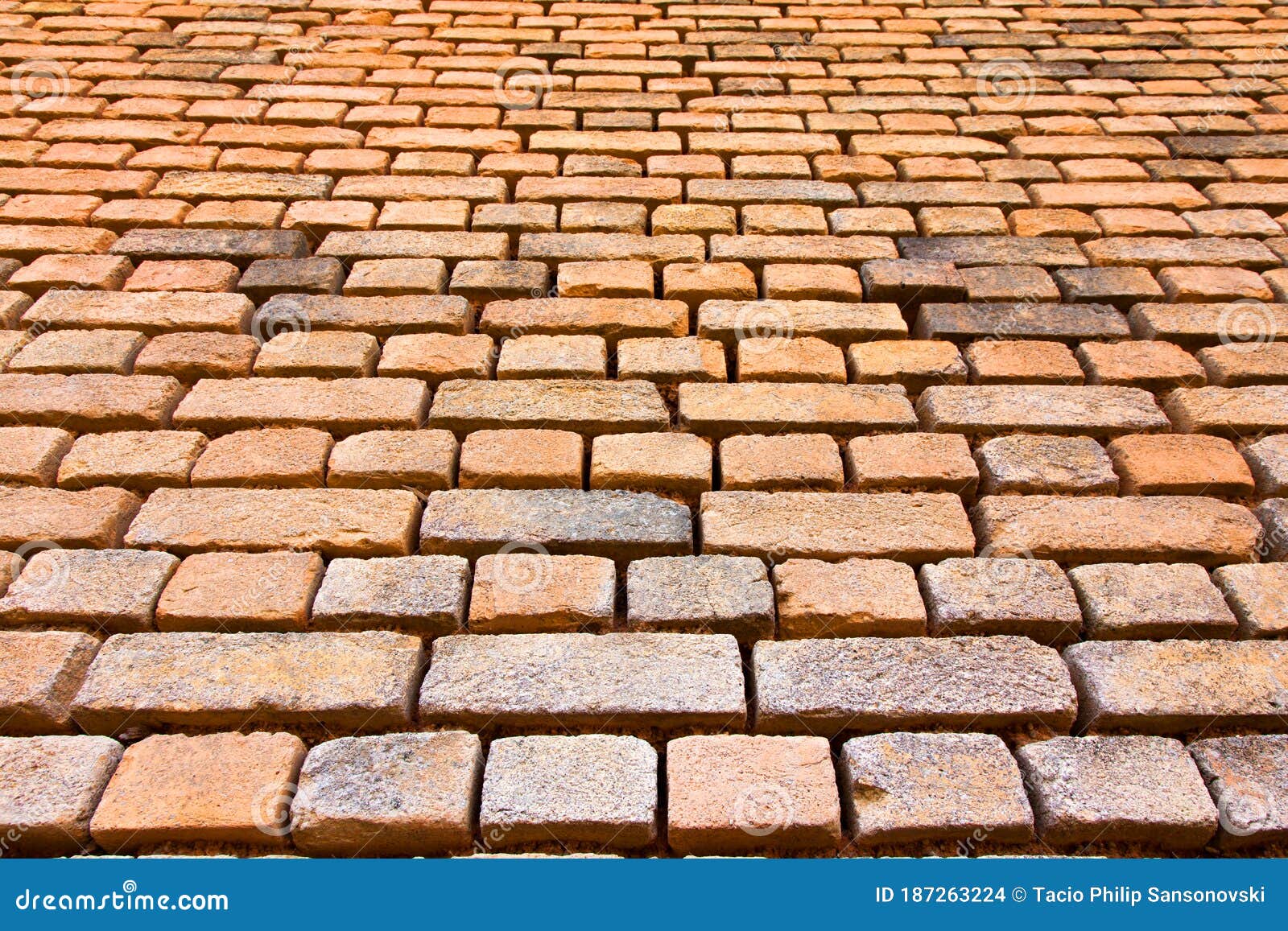 Brick Wall Perspective Pattern Stock Photo Image of brick, land