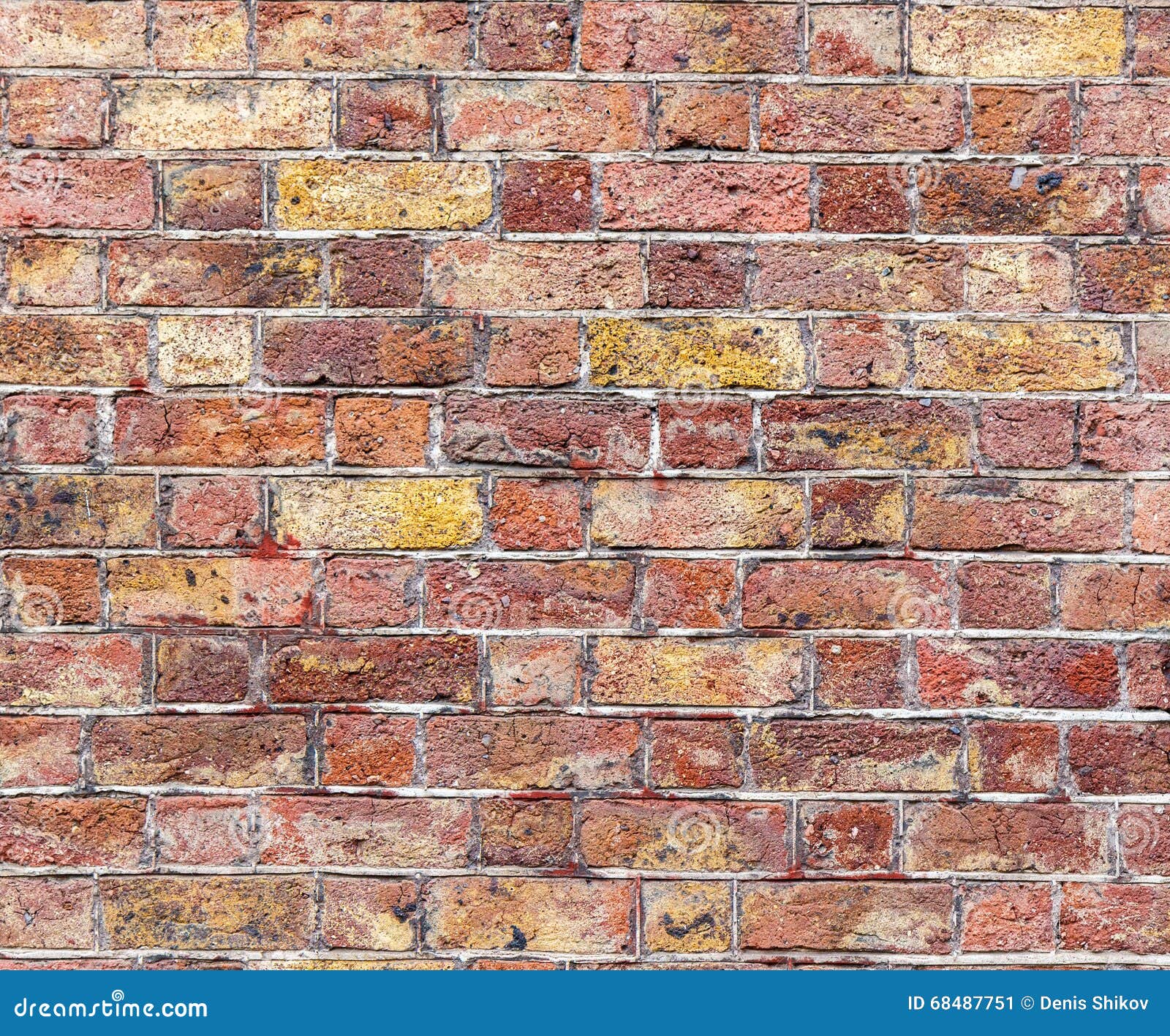 Brick Wall. Red and Salmon Texture Stock Image Image of clay