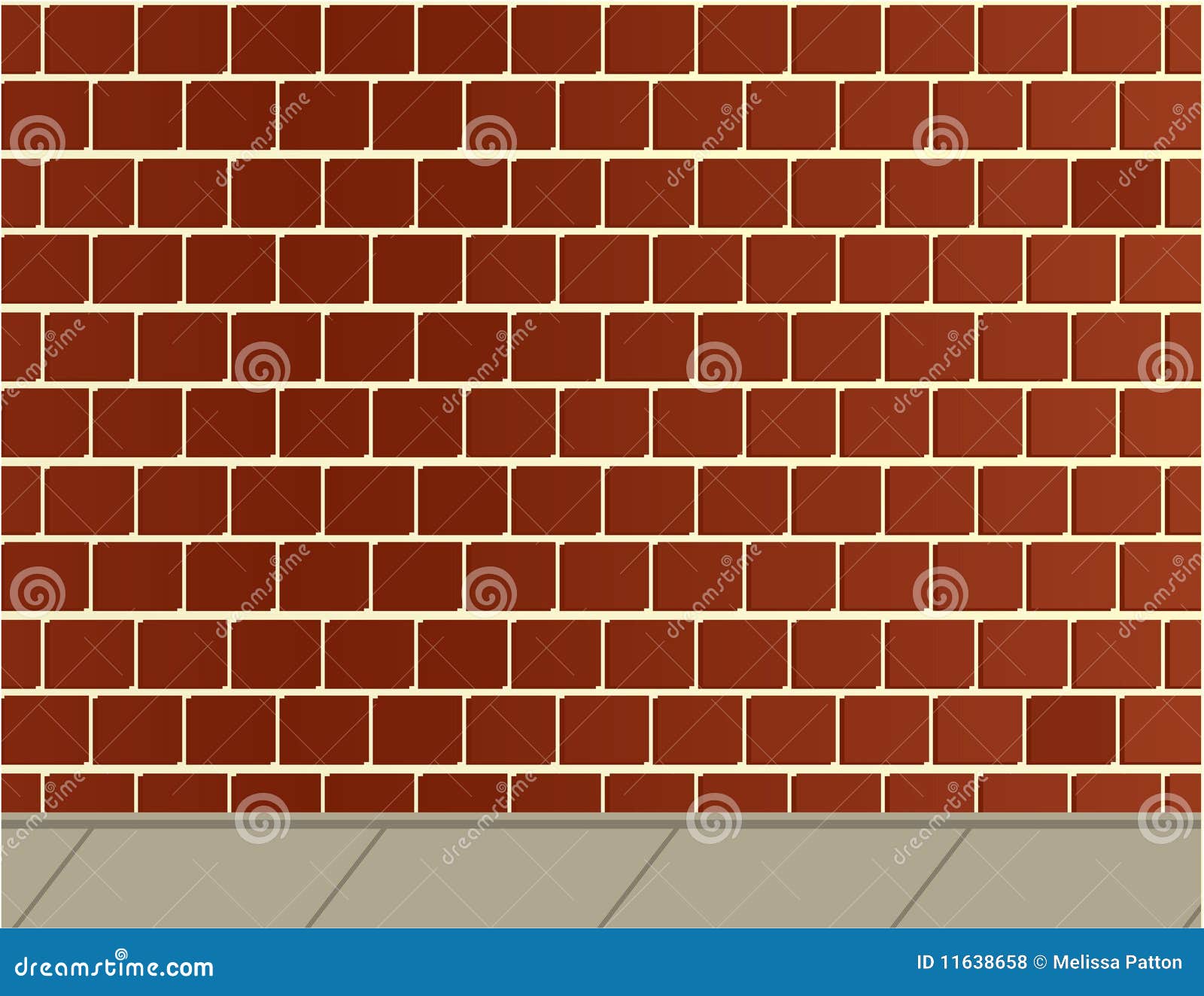 brick wall and sidewalk background