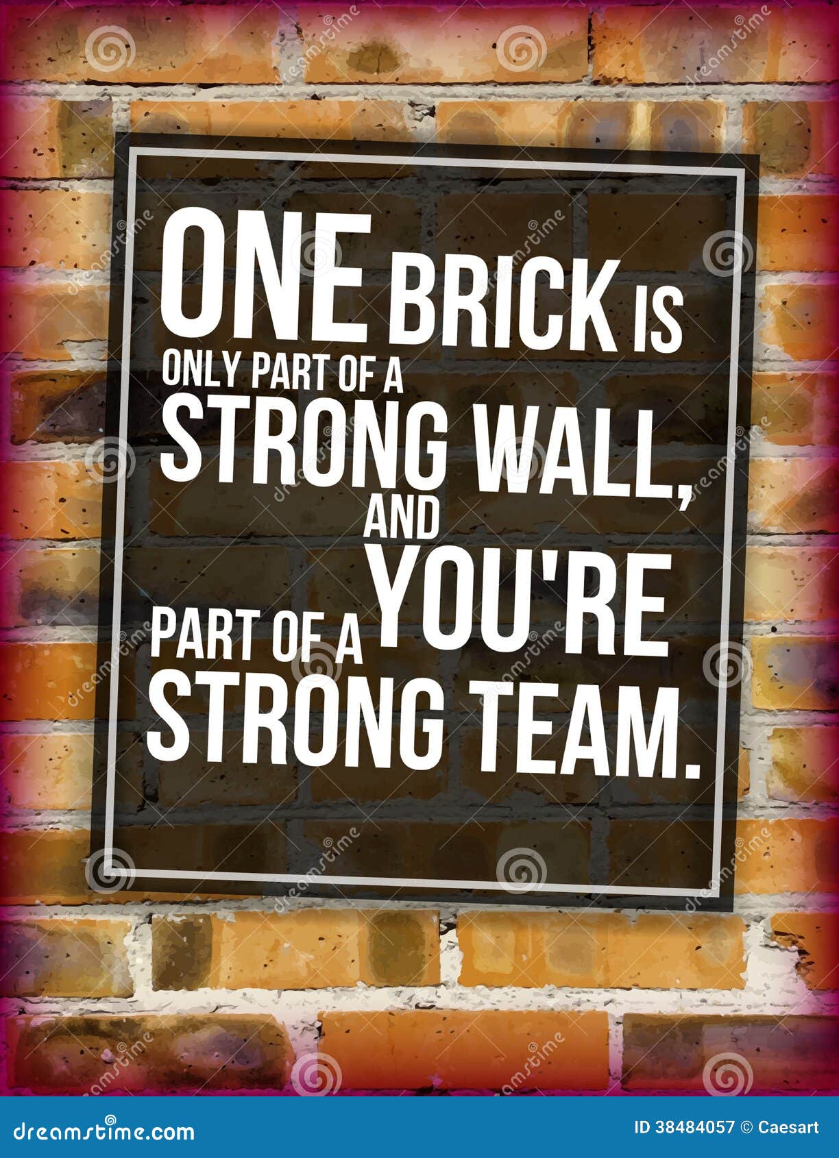 Brick wall stock vector. Illustration of exterior, cement 38484057