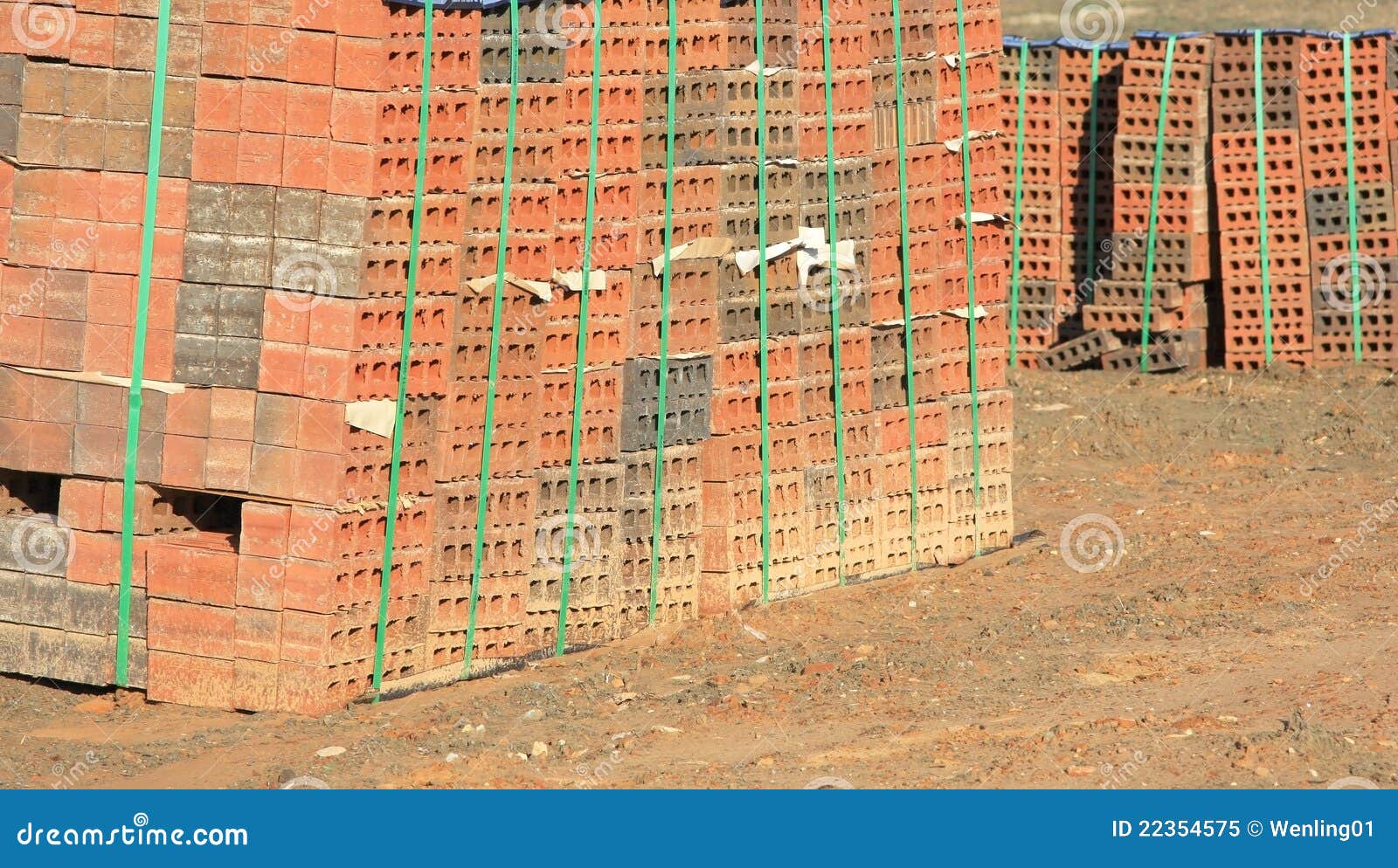 Bricks for building stock image. Image of suburban, techniques 22354575