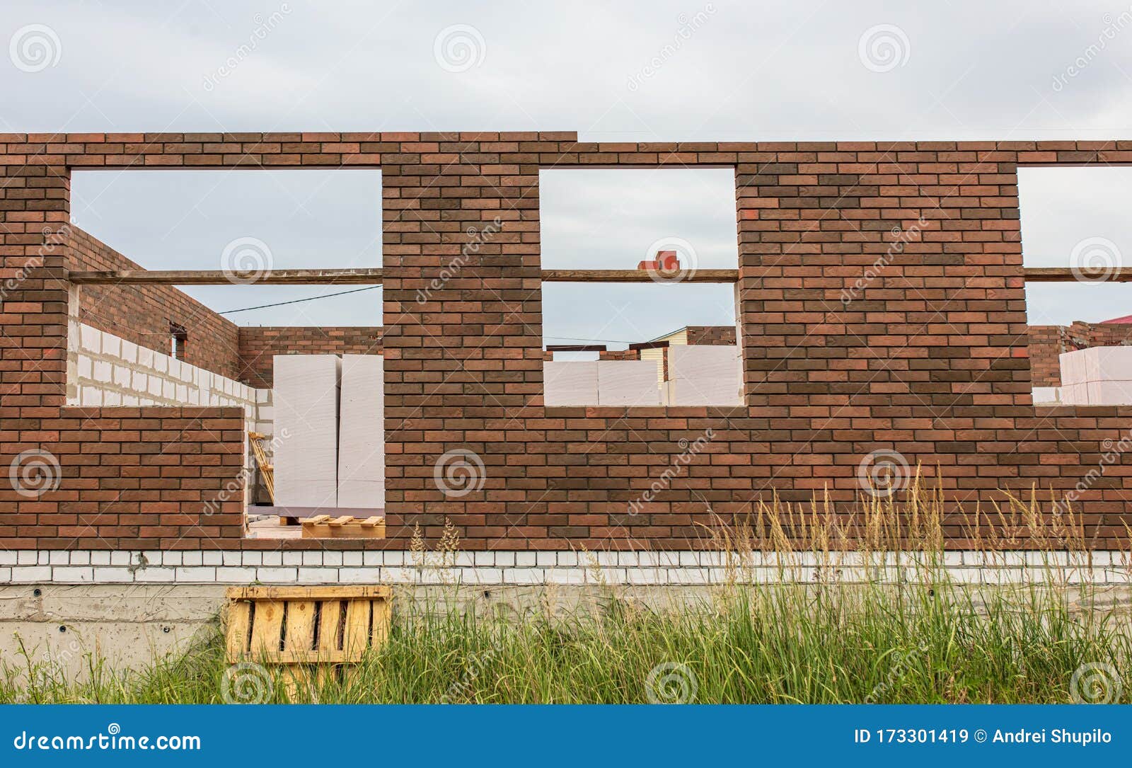 locking bricks house