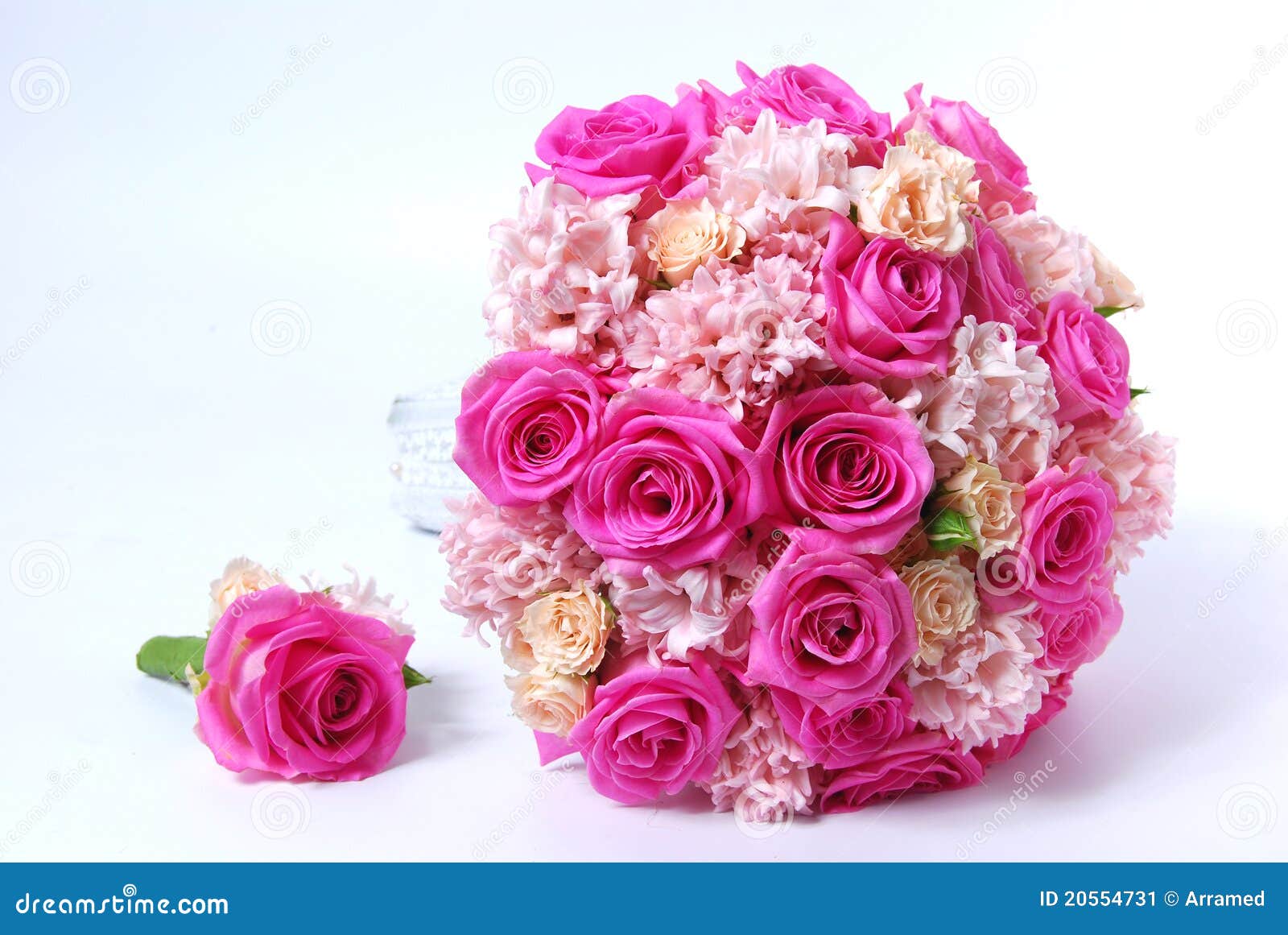 tumblr themes roses Image Bouquet With Bridal  Pink Image:  20554731 Roses Stock