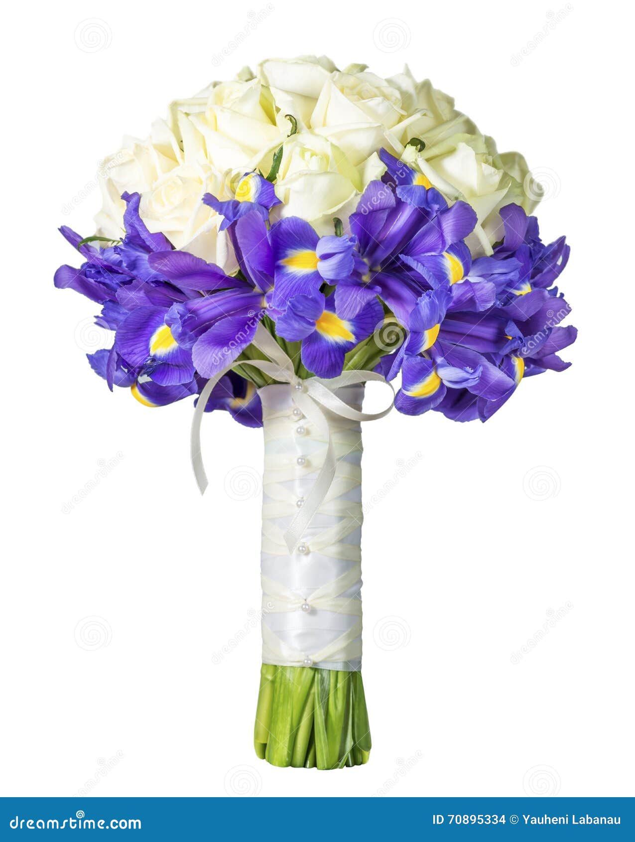 Bridal Bouquet on a White Background Stock Photo Image of love