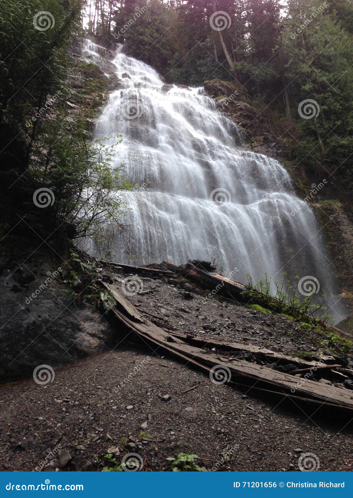 Bridal falls stock photo. Image of canada, graceful, falls 71201656