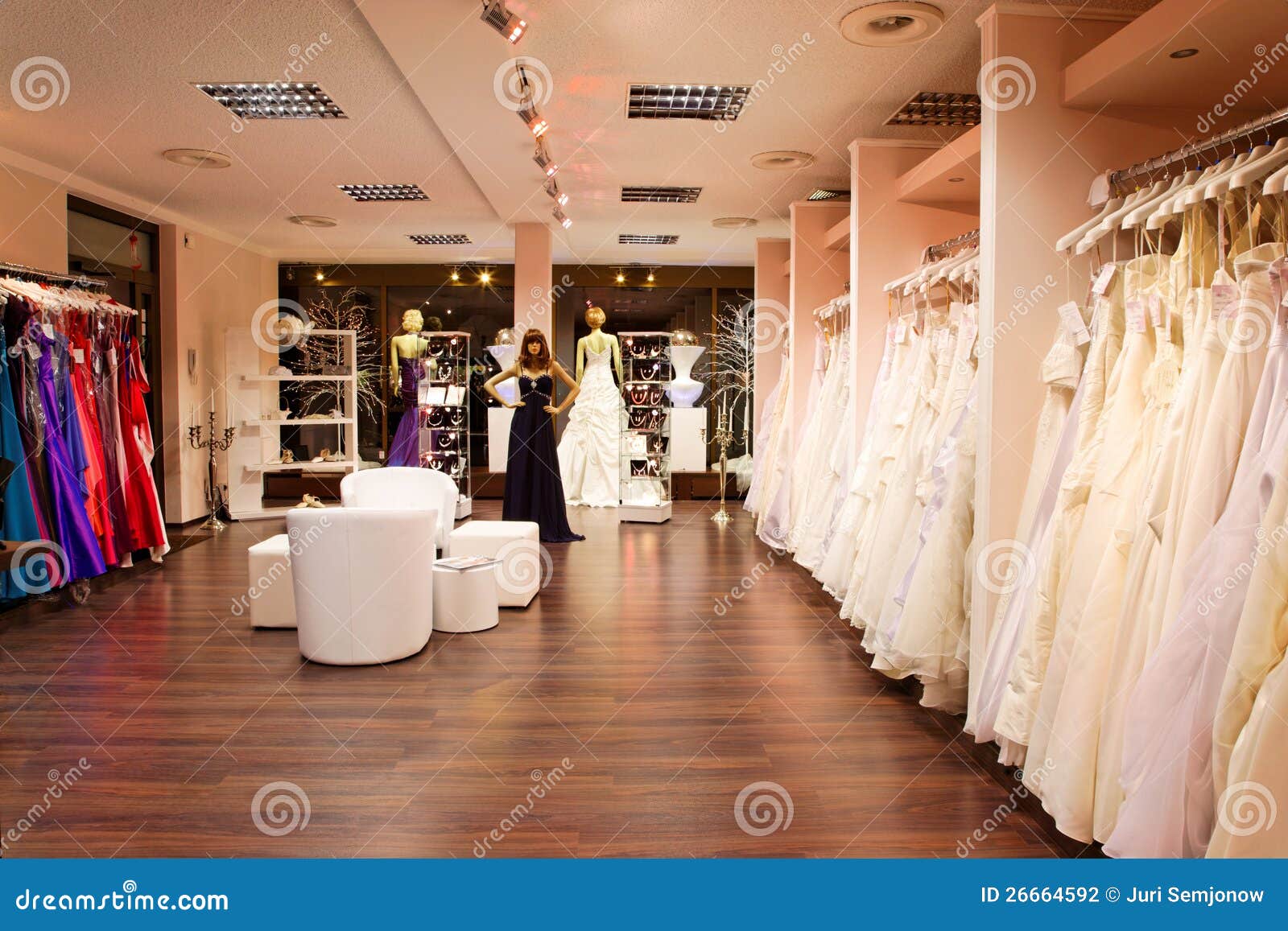 The bridal shop. stock photo. Image of ...