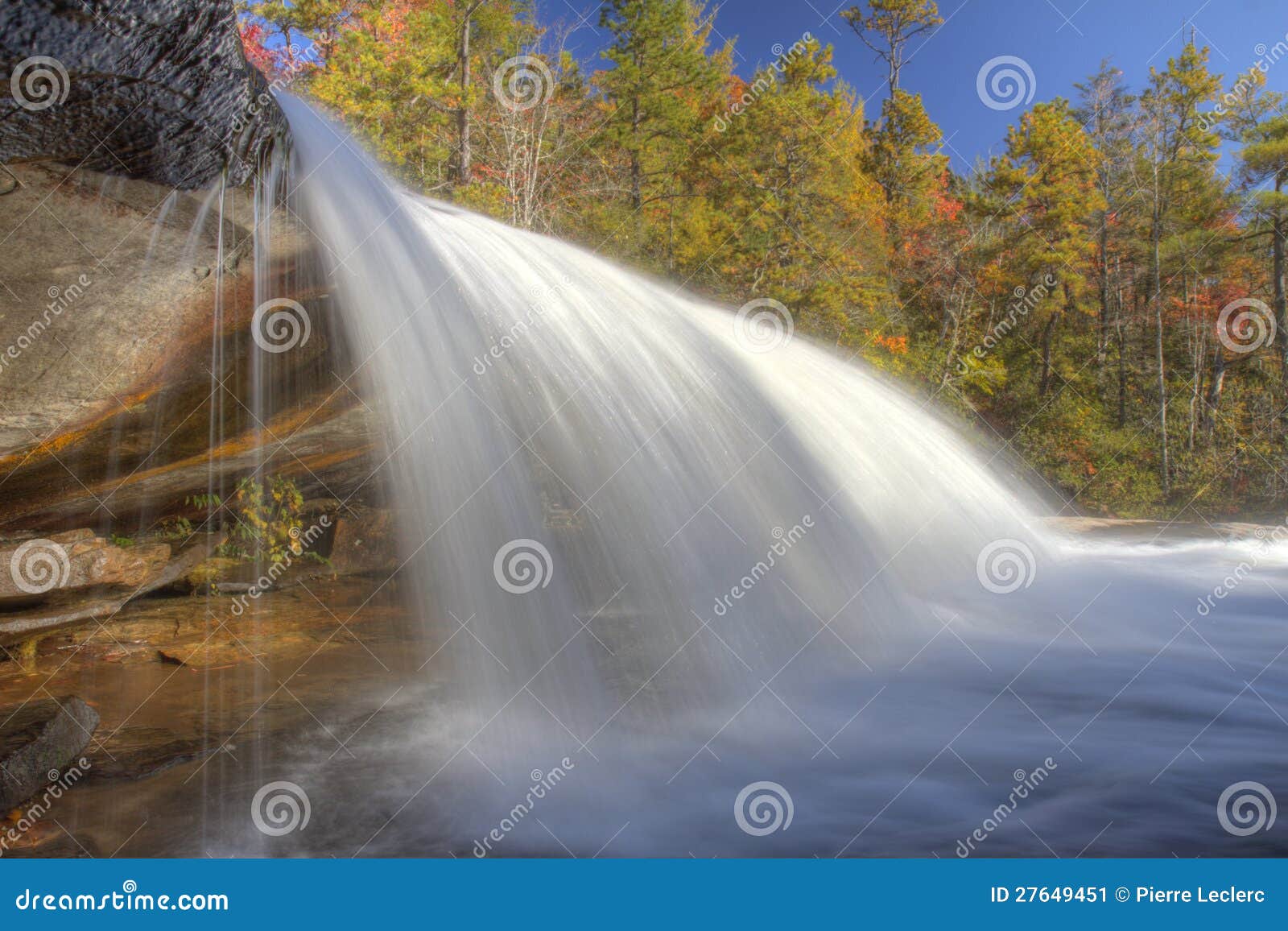 Bridal Veil Falls, Dupont State Forest Stock Image Image of fall