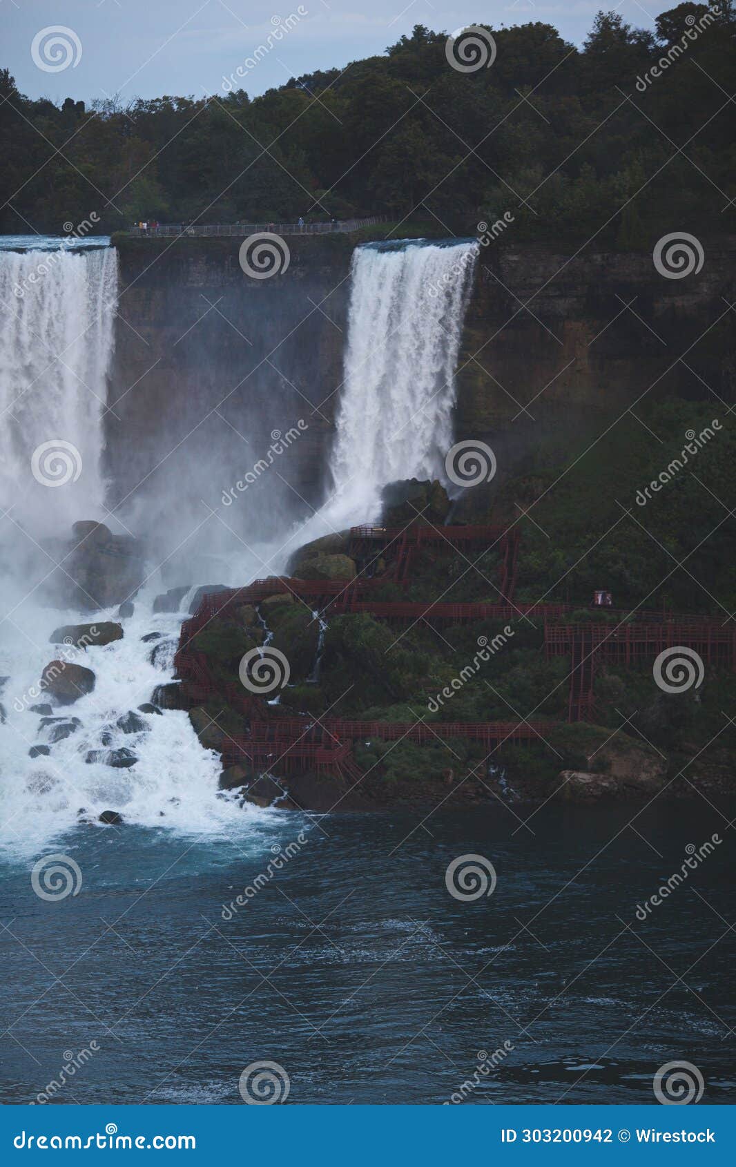 Bridal Veil Falls at Niagara Falls Stock Photo Image of attraction