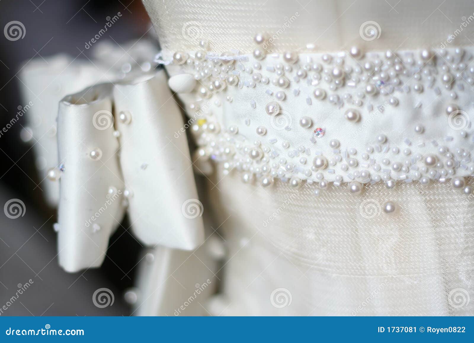 Bridal Wedding Gown stock image. Image of dress, chiffon - 1737081