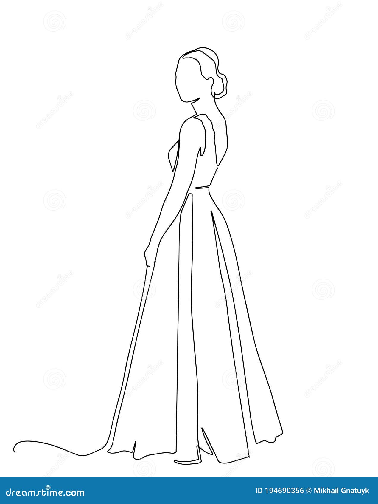 Bride Drawing Stock Illustrations – 15,107 Bride Drawing Stock ...