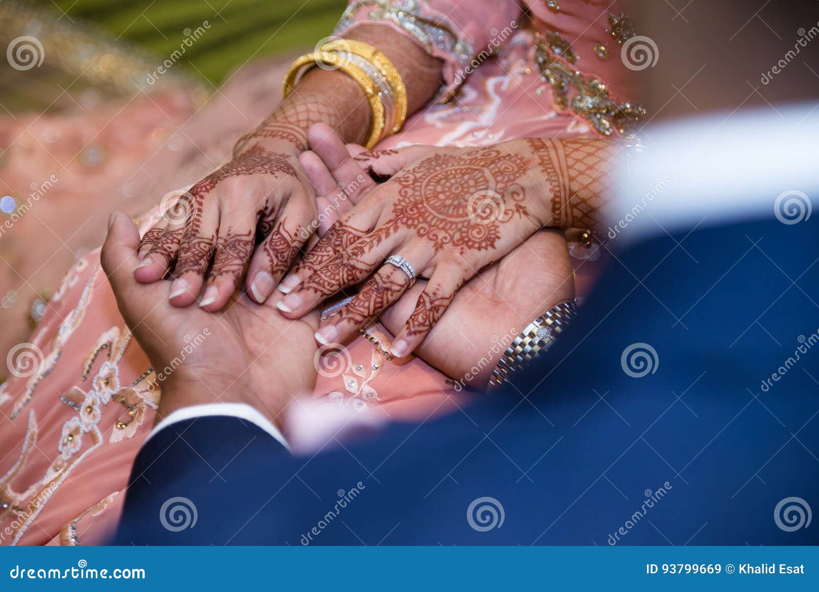 Bride hands groom stock image. Image of wedding, hands 93799669