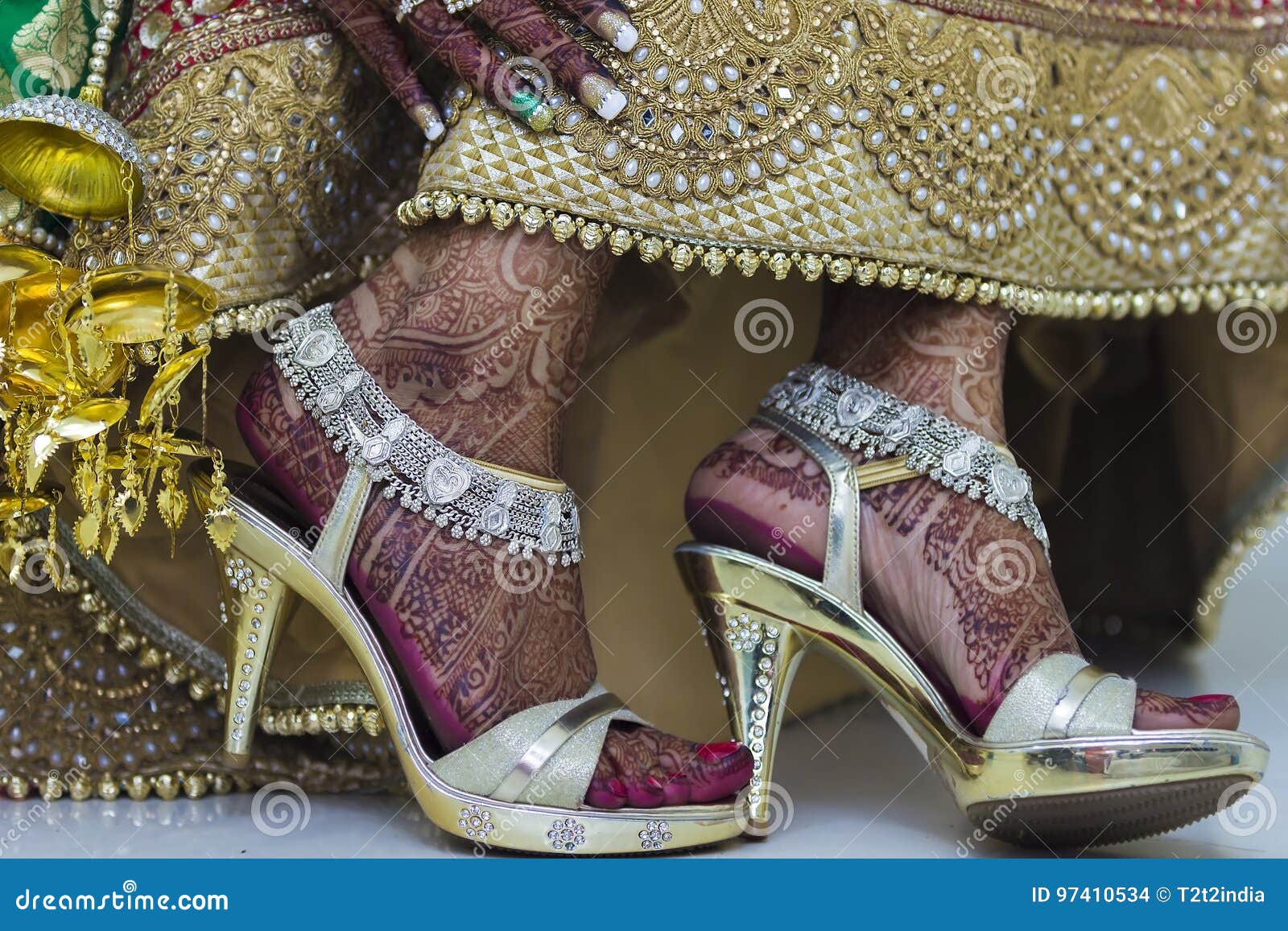 Saar Wedges | Best Embellished Heels for Wedding – aroundalways