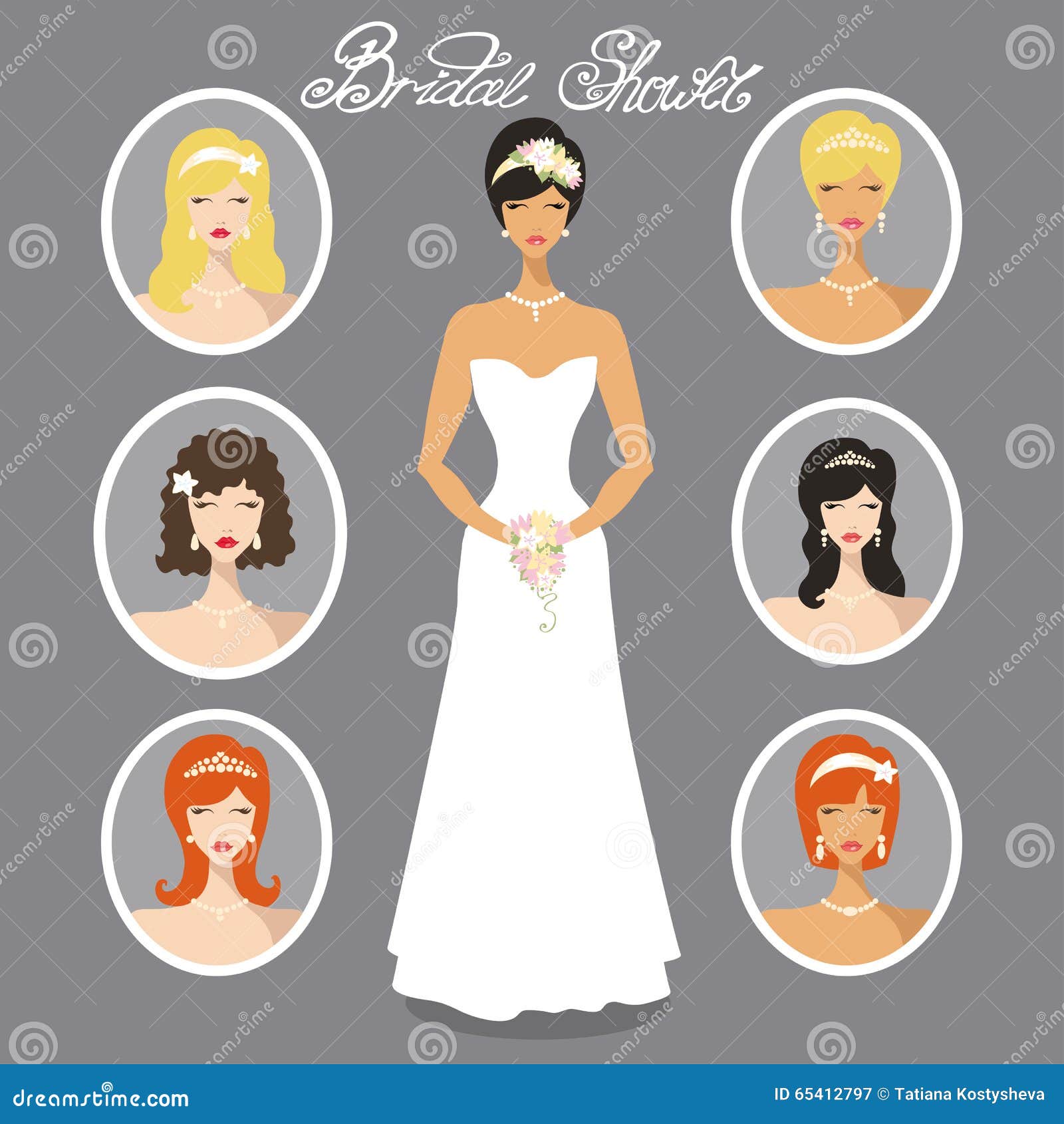 Bride Images Wedding Hairstyle Stock Vector - Illustration of hair, graphic: 65412797 Bride Images Wedding Hairstyle Stock Vector - Illustration of hair, graphic: 65412797