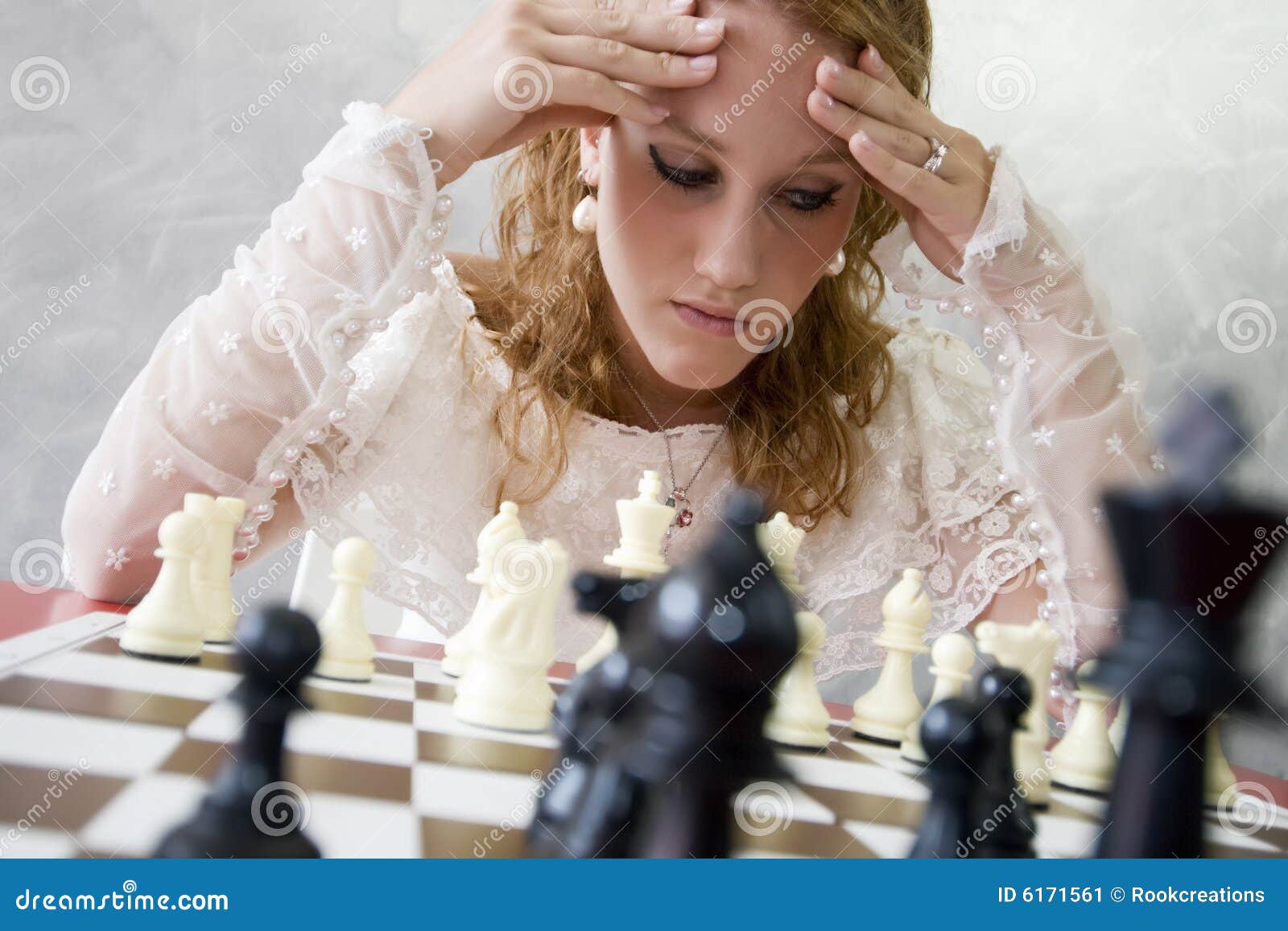 Senior Man Thinking about His Next Move in a Game of Chess Stock Photo -  Image of king, checkmate: 64993646