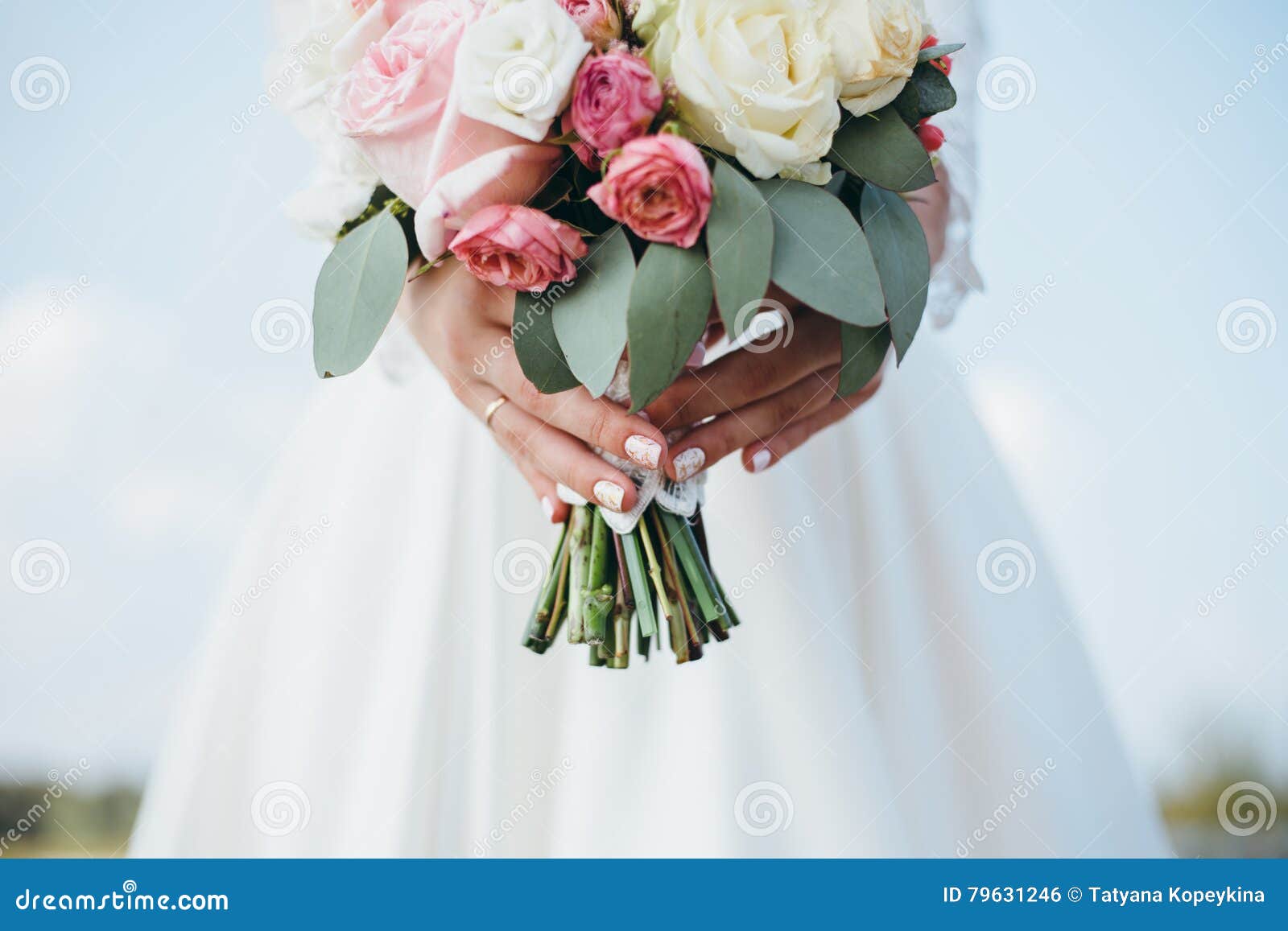 Bride s bouquet background stock photo. Image of pretty - 79631246