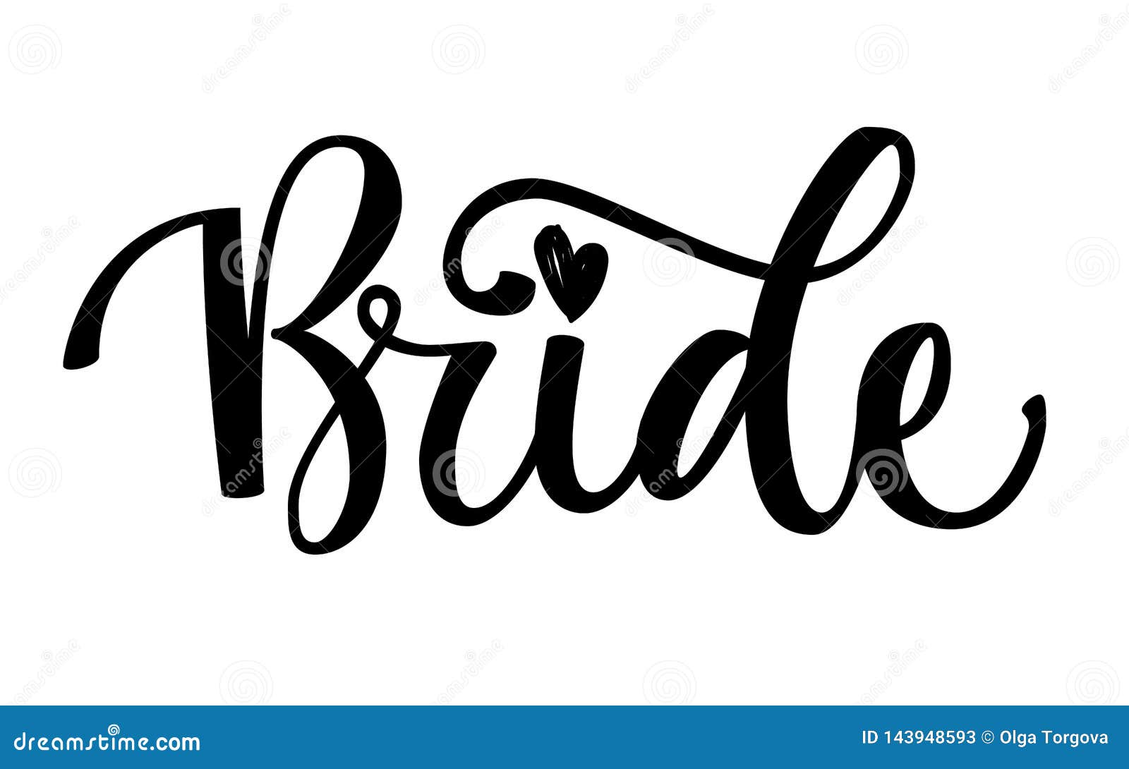 Bride To Be Word SVG