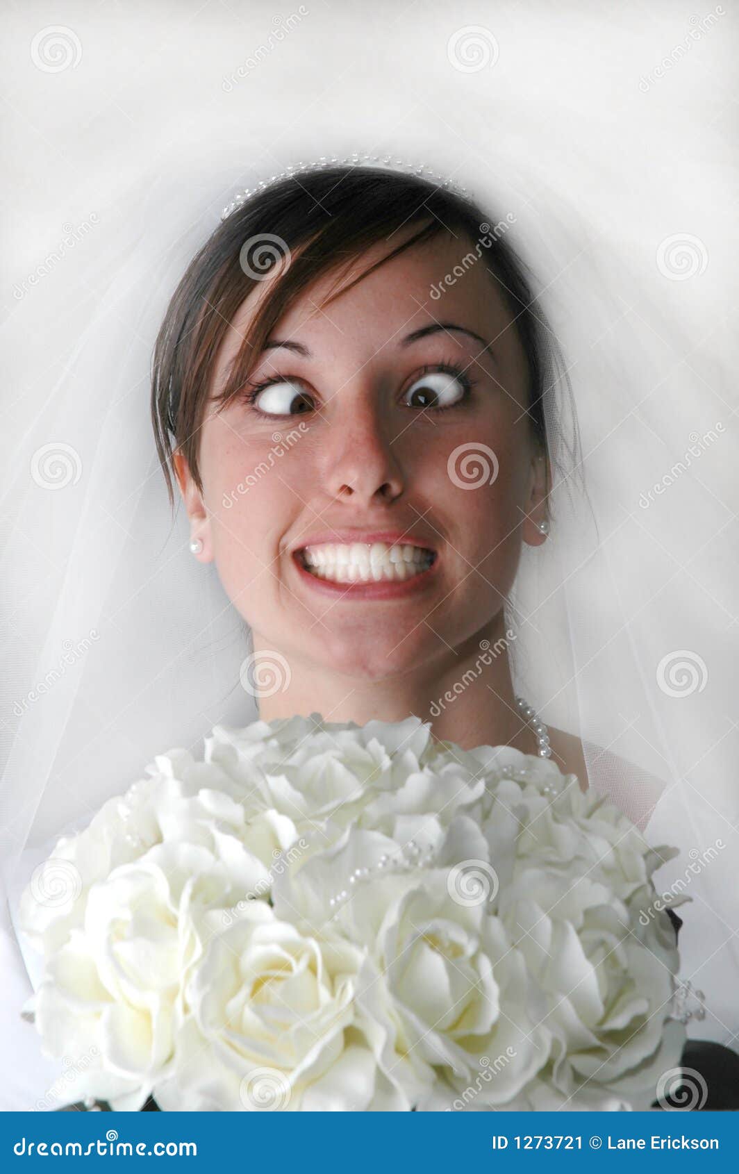 Bride Stress Stock Image - Image: 1273721