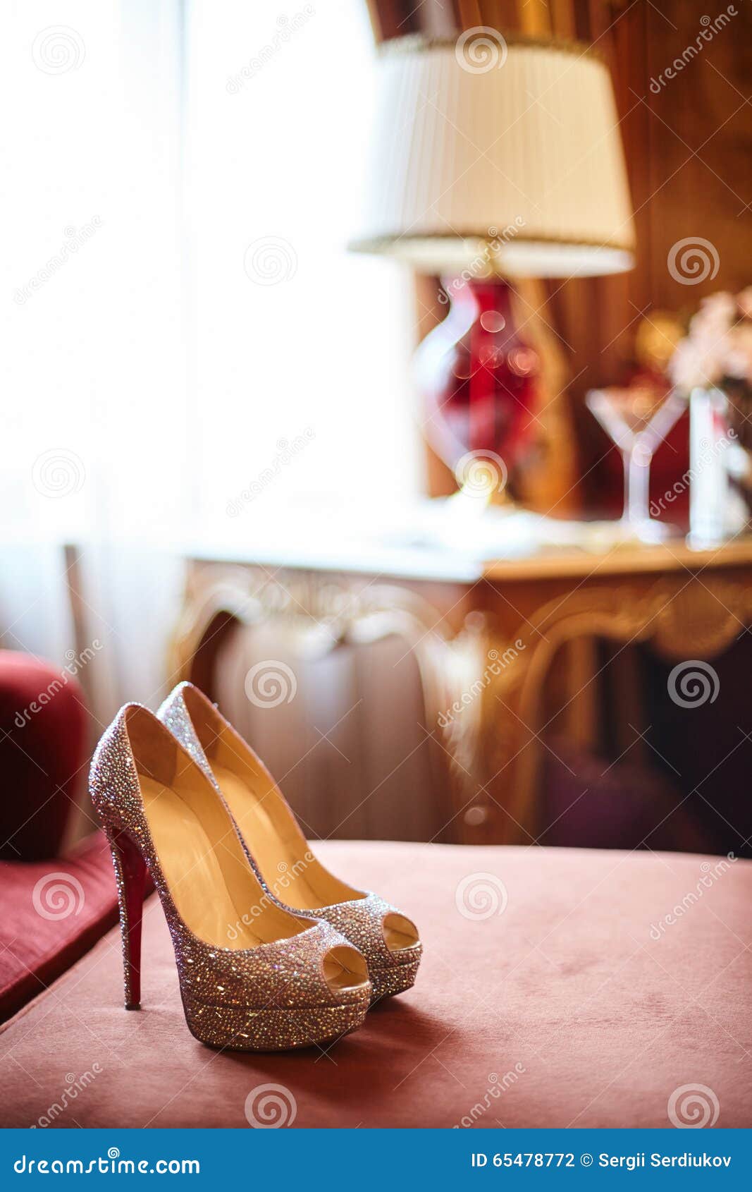 wearing in wedding shoes