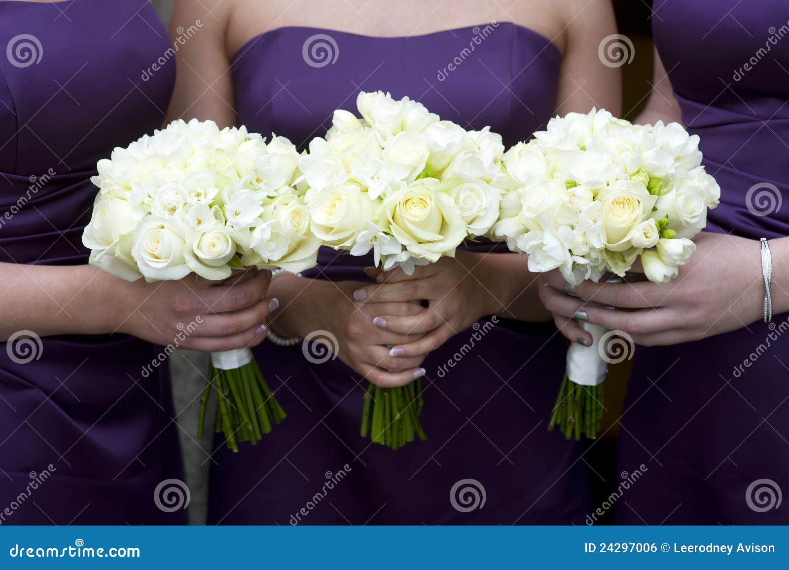 Bridesmaids with flowers stock photo. Image of hold, bouquets 24297006