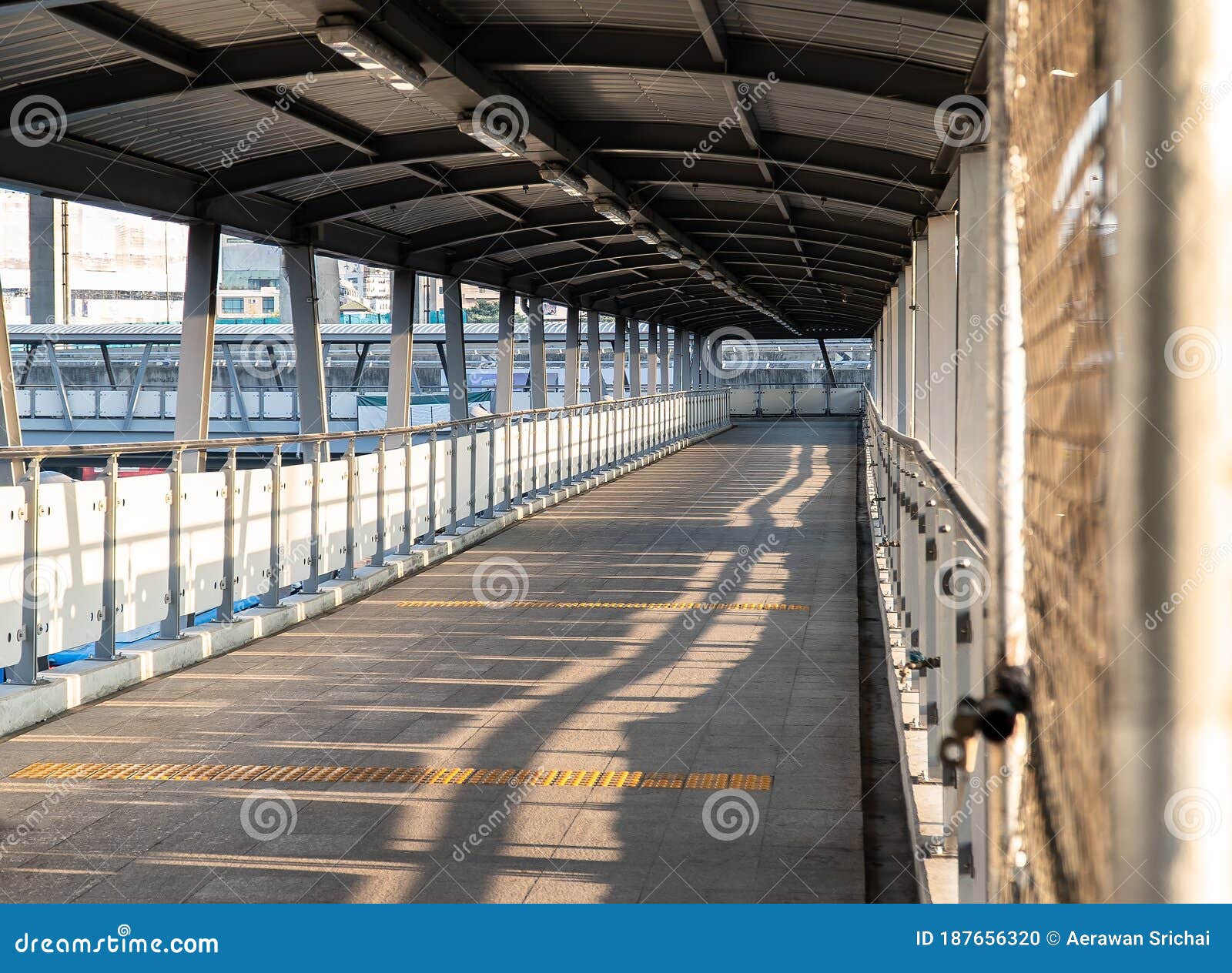 Overpass, Skywalk Or Overhead Passageway, Grevgrand Street ...