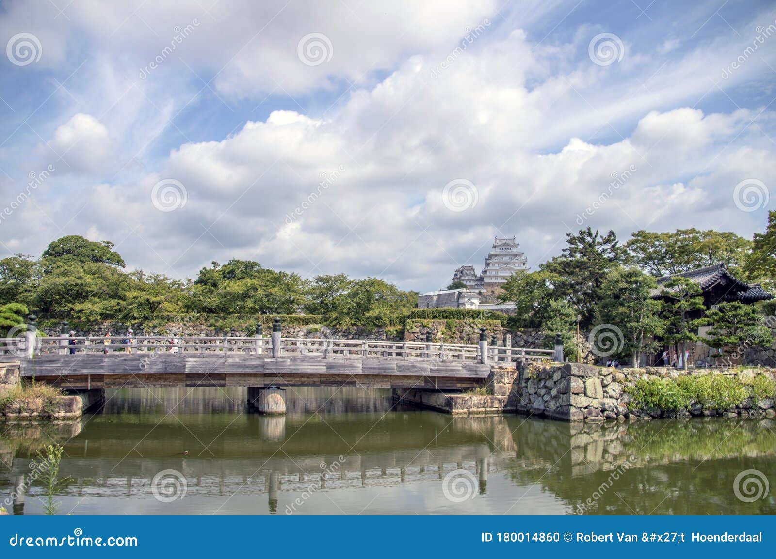Bridge of Himeji Castle at Himeji Japan 2016 Editorial Image Image of