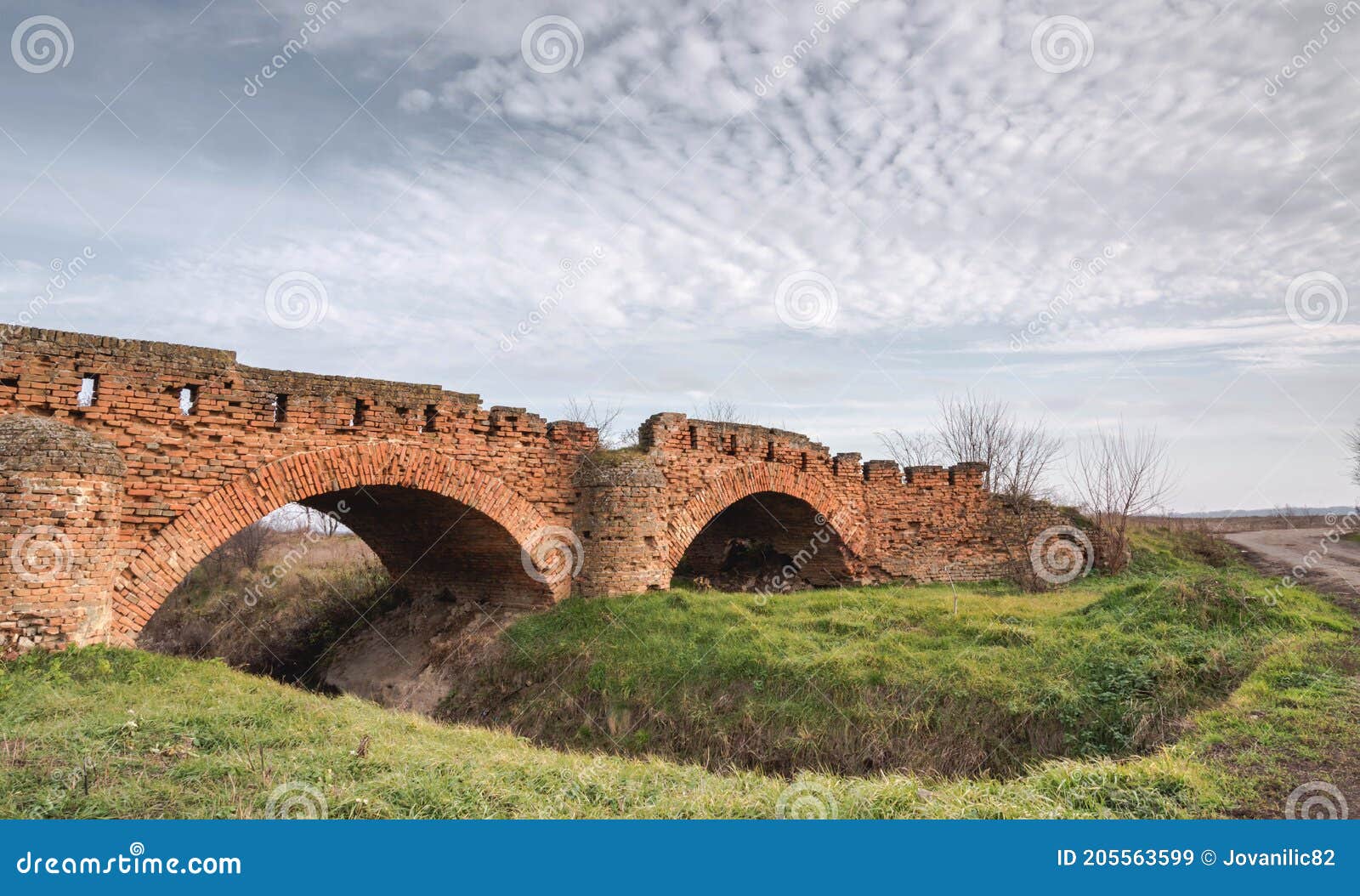 bridge of maria theresa, it is associated with the reign of the austro-hungarian monarchy, 18 century, plocica village, serbia