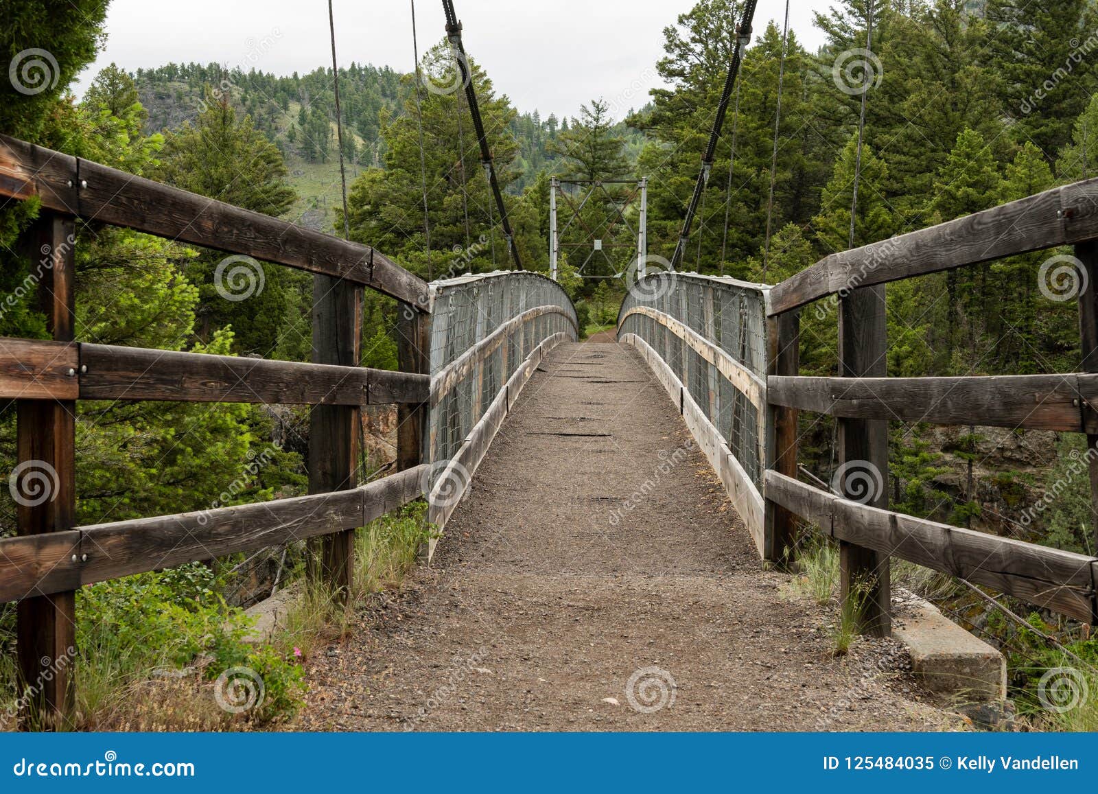 bridge over hellroaring creek