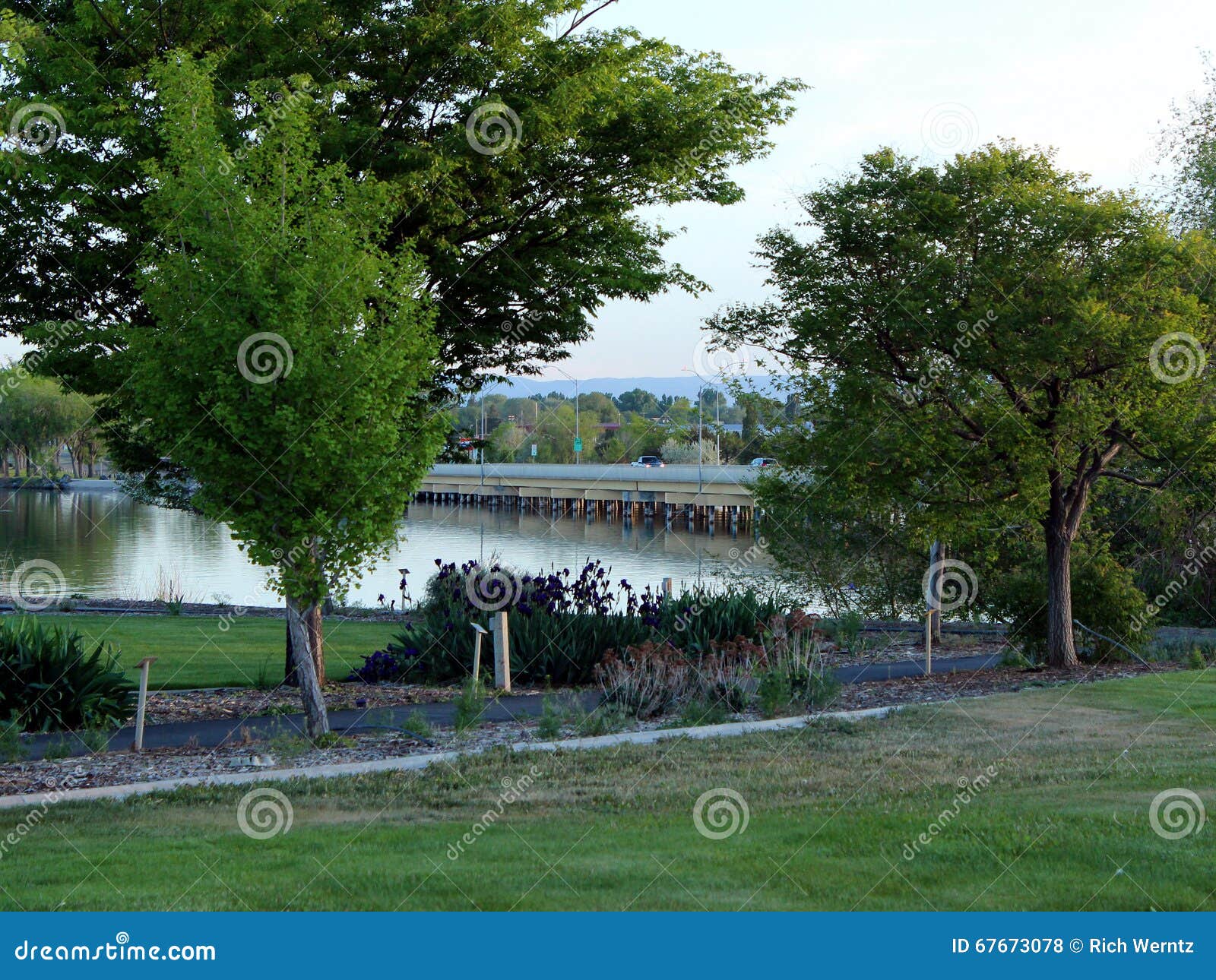 Bridge Over the Snake River, Burley Idaho Stock Photo Image of rural