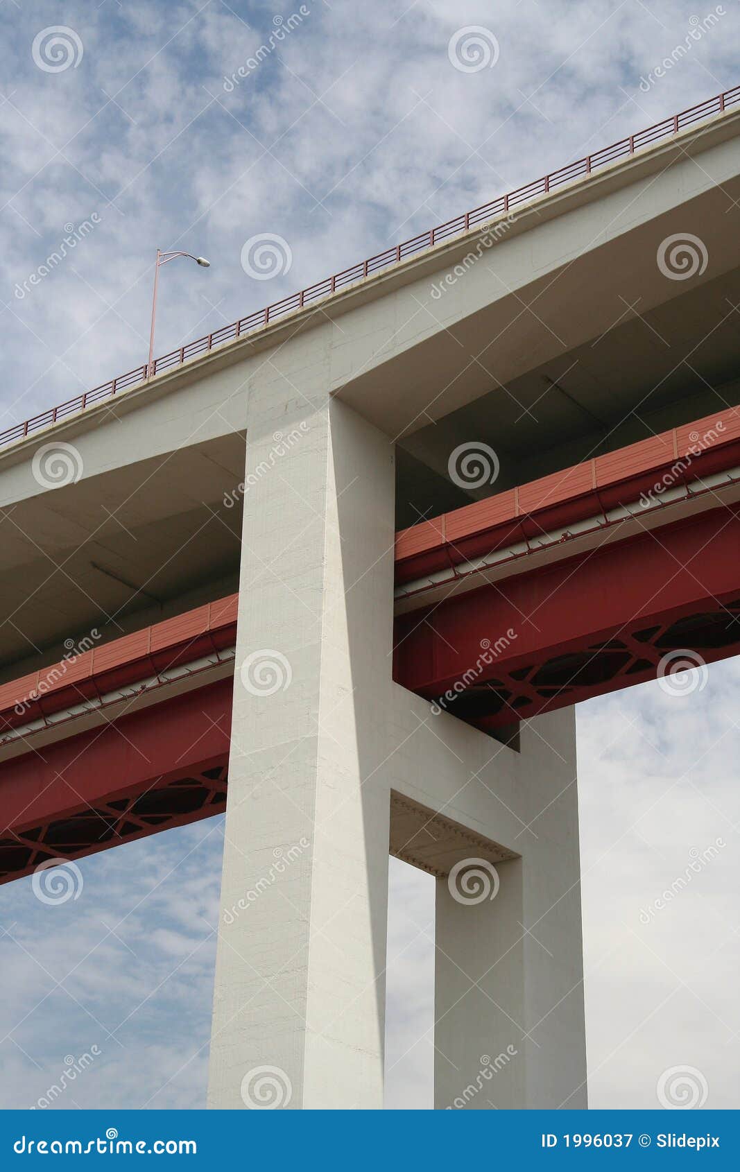 Bridge Pillar stock image. Image of large, rope, steel 1996037