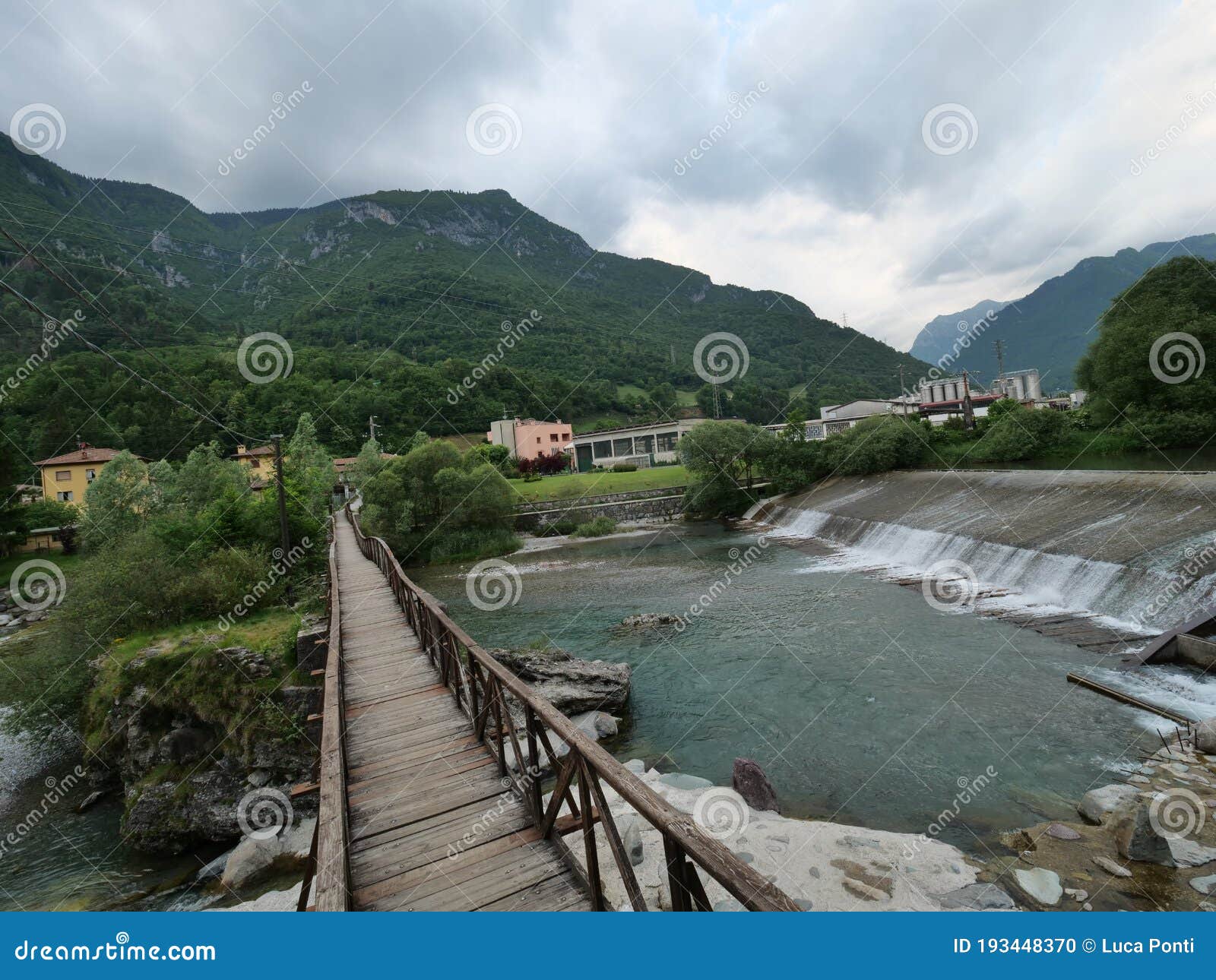 bridge on serio river