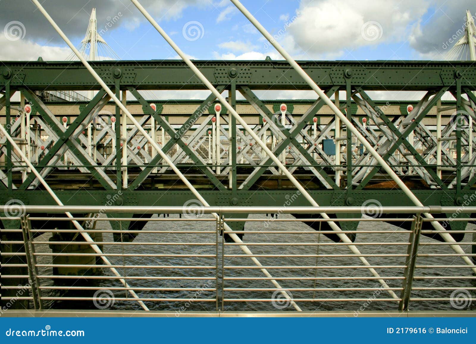 Steel Bridges At Fort Munro To DG Khan Road Stock Photography