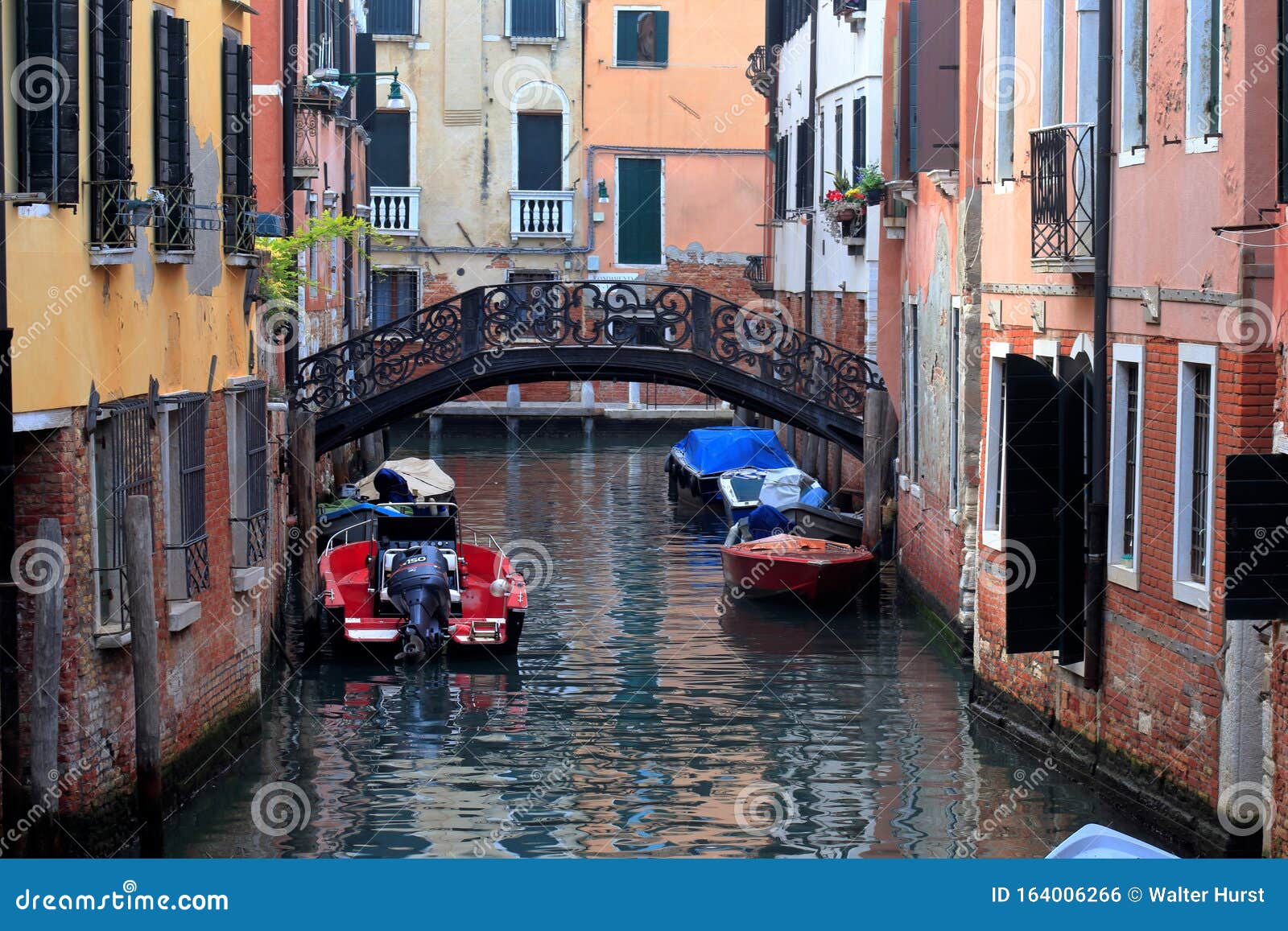 Bridges And Canals Of Venice Editorial Photo Image Of