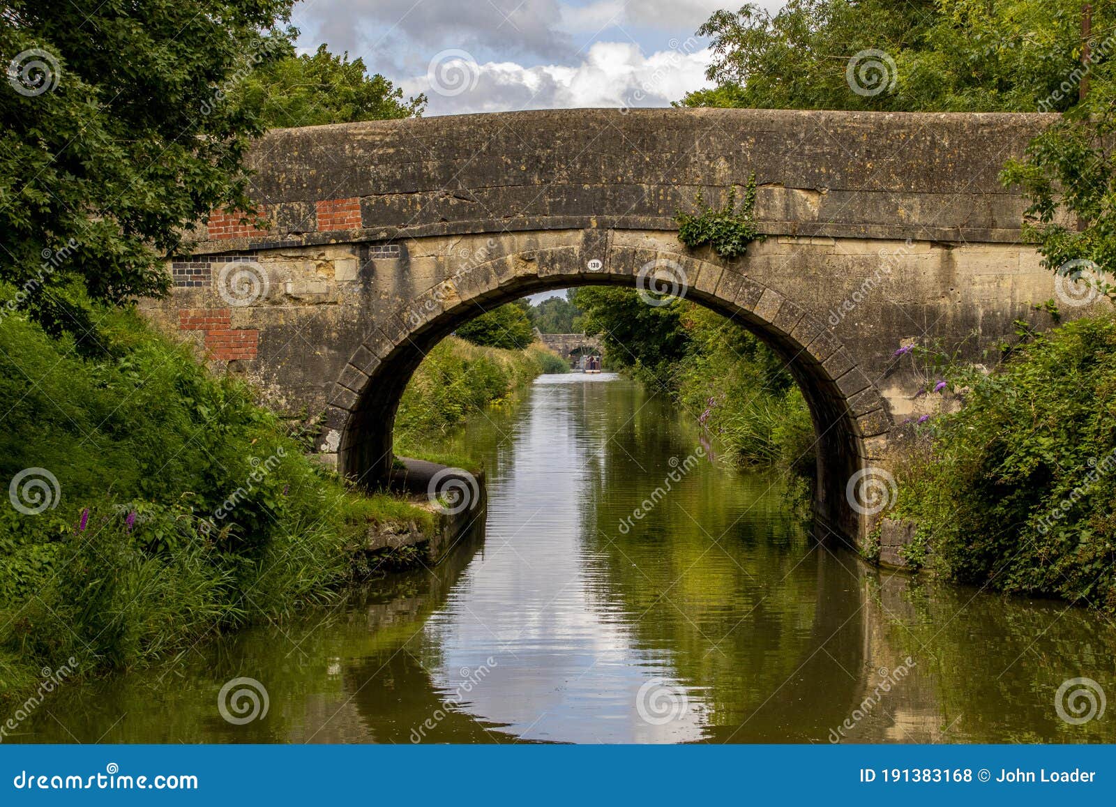 bridges over the kennet and avon canal on the outskirts of devizes in wiltshire, uk.
