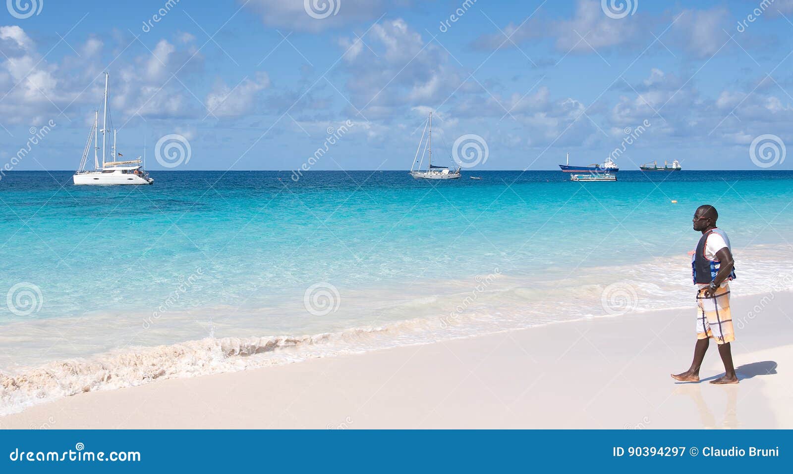 Bridgetown Barbados Brownes Beach Carlisle Bay Editorial Photography Image Of Boat