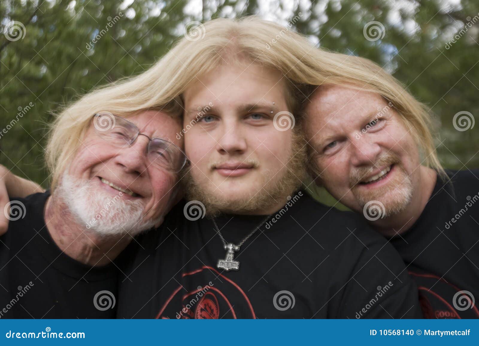 Bridging the Generation Gap Stock Photo - Image of generations, blond:  10568140