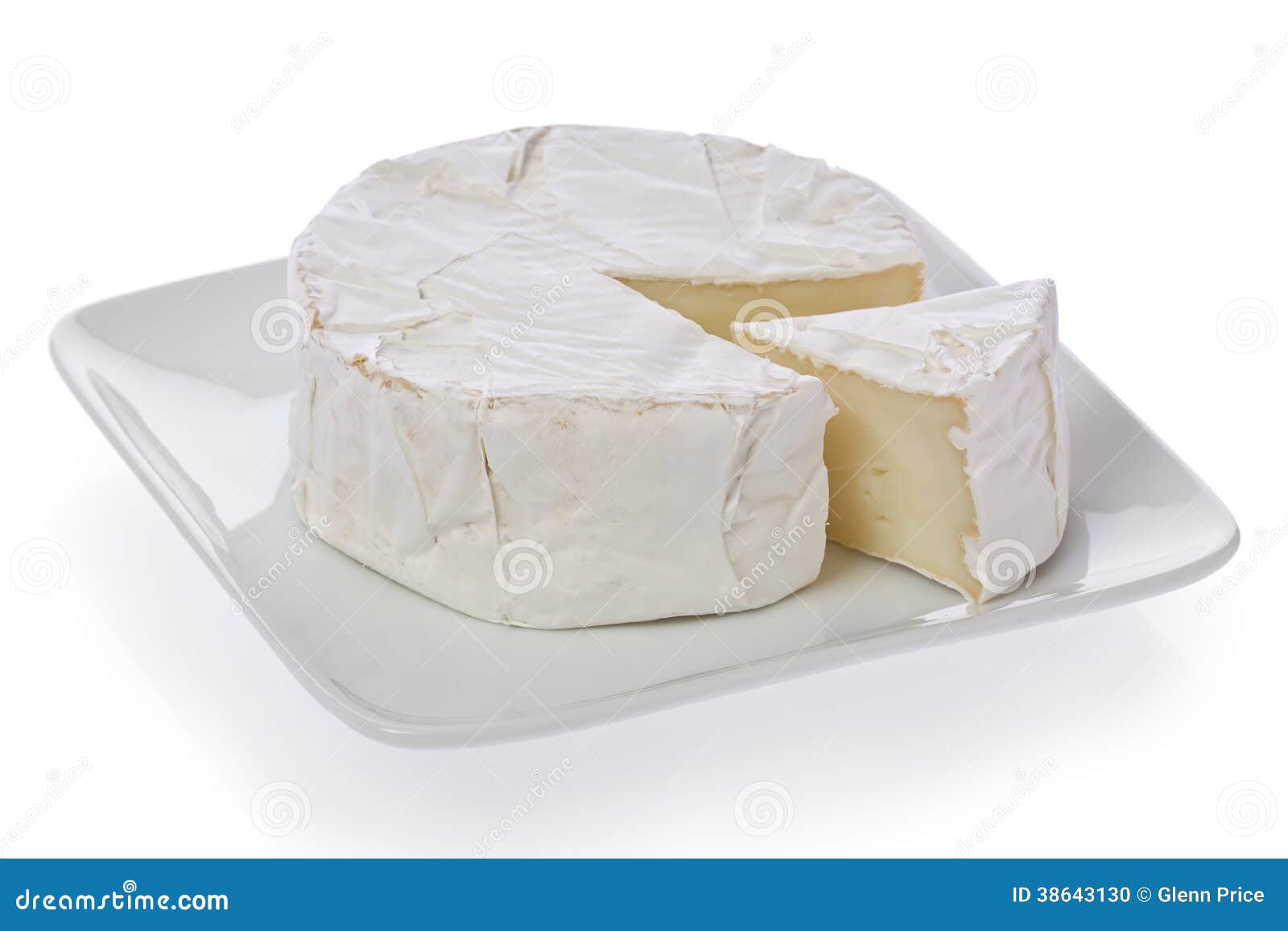 Brie Cheese stock photo. Image of wheel, plate, food 38643130