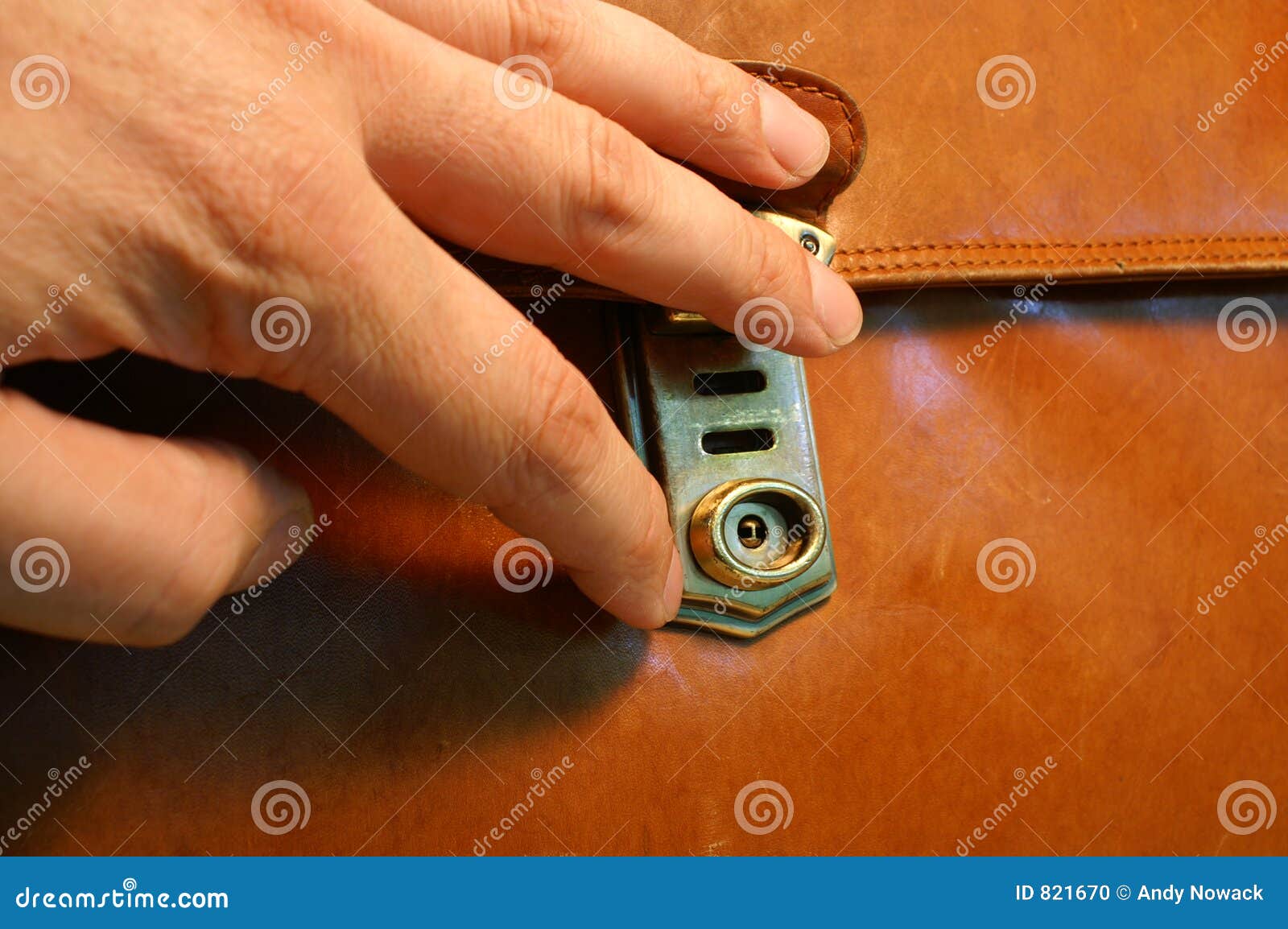 Briefcase stock photo. Image of clasp, detail, closeup 821670