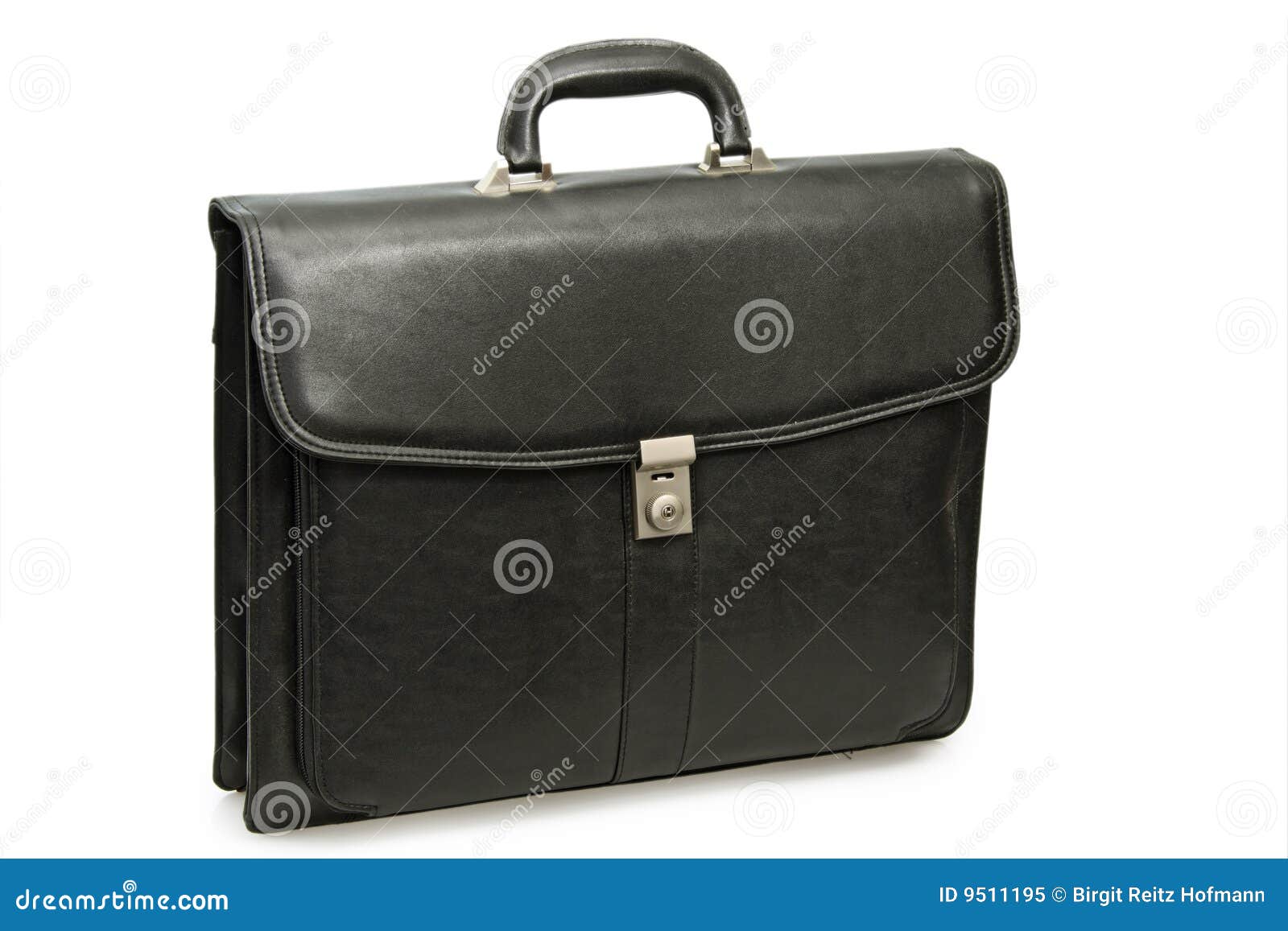 Briefcase stock image. Image of black, luggage, leather 9511195