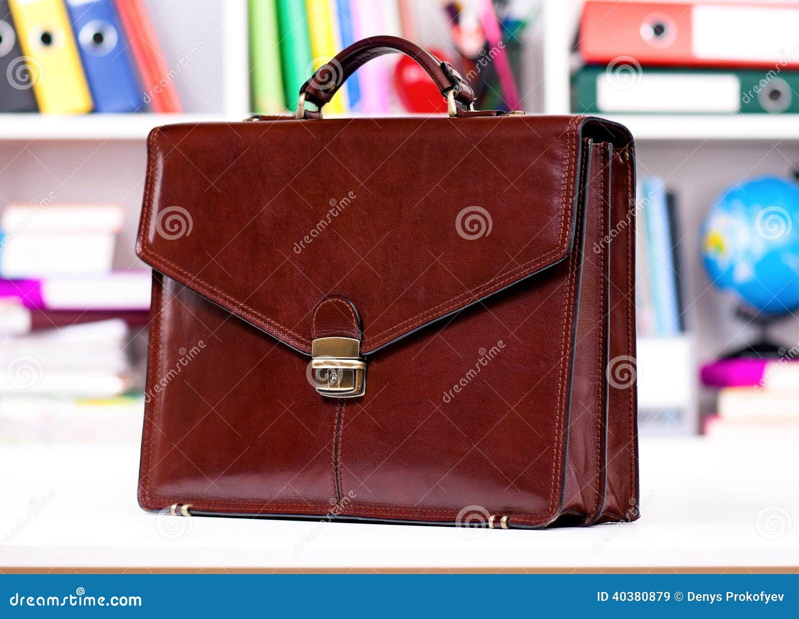 Briefcase stock image. Image of commerce, finance, folders 40380879