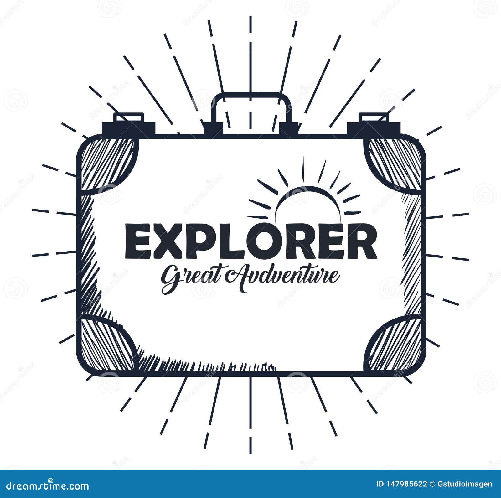 briefcase journey to wanderlust travel adventure