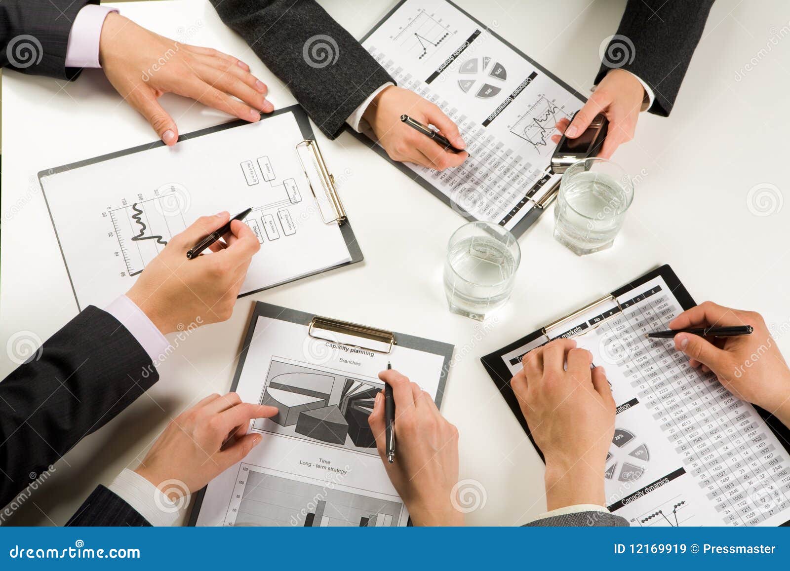 At briefing stock image. Image of male, company, notes 12169919