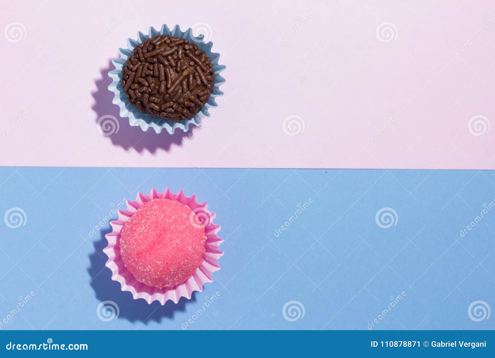 brigadeiro and bicho de pe: sweets from brazil. child birthday p