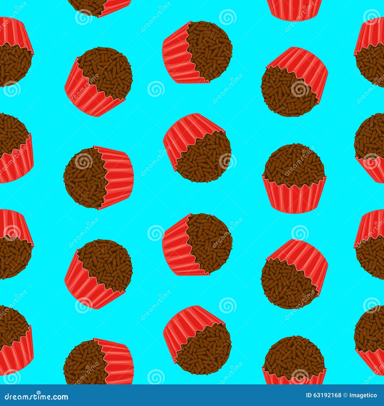 Brigadeiro Brazilian Chocolate Balls With Condensed Milk Stock Image